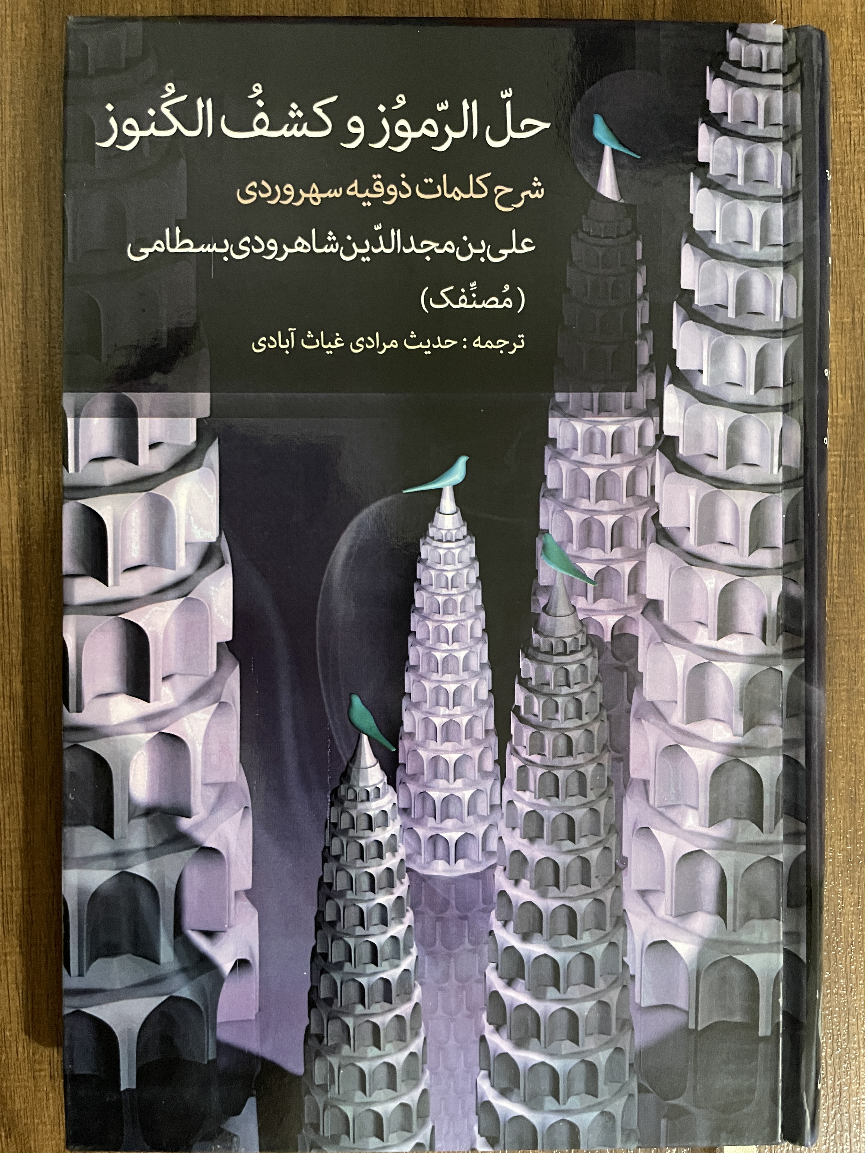 کتاب حل الرموز و کشف الکنوز شرح کلمات ذوقیه سهروردی - مشابه نو