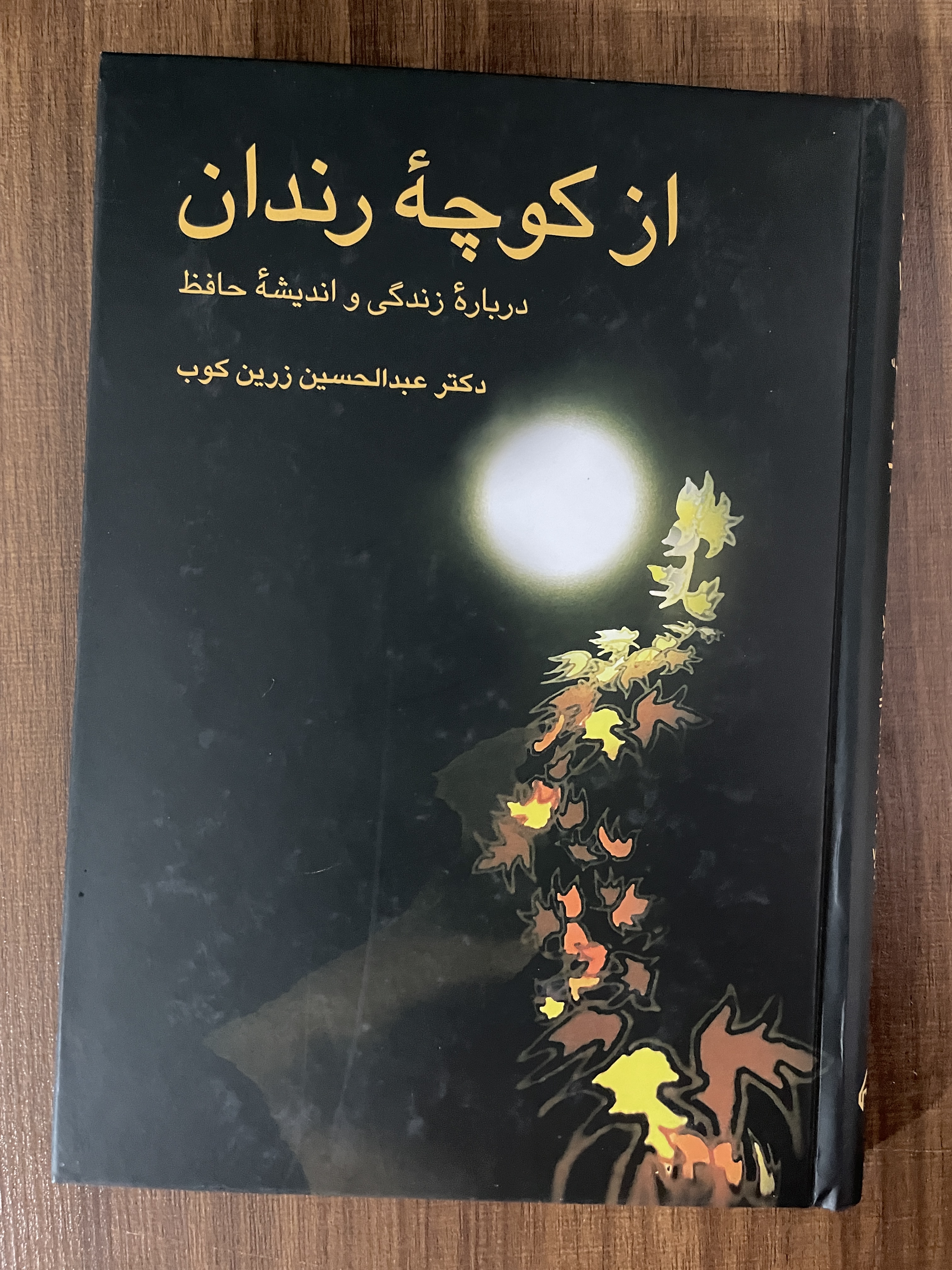 کتاب از کوچه رندان درباره زندگی و اندیشه حافظ عبدالحسین زرین کوب - مشابه نو