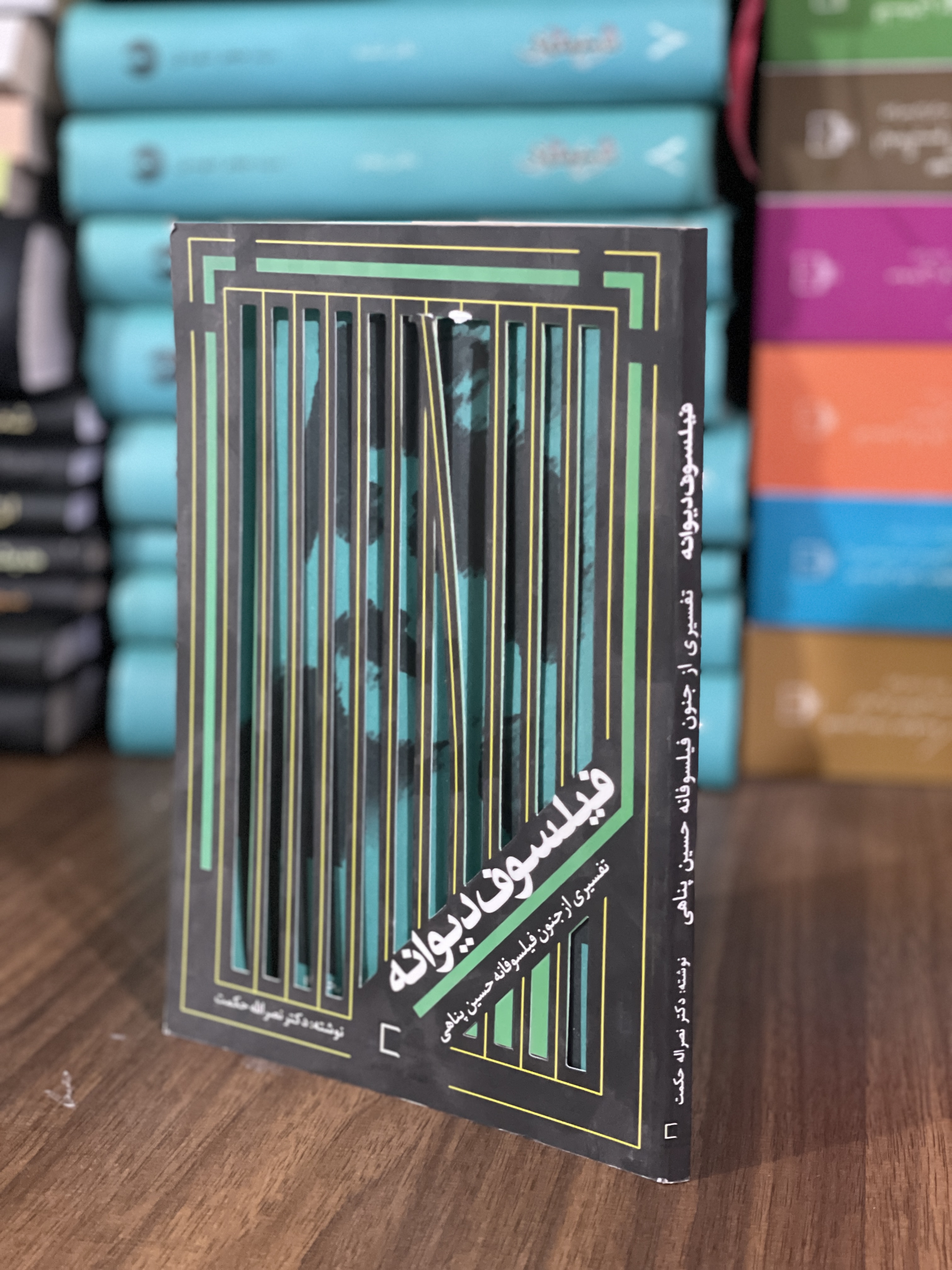 فیلسوف دیوانه - مرثیه ای برای جنون تفسیری از جنون فیلسوفانه حسین پناهی دکتر نصرالله حکمت -  دست دوم - دو جلد