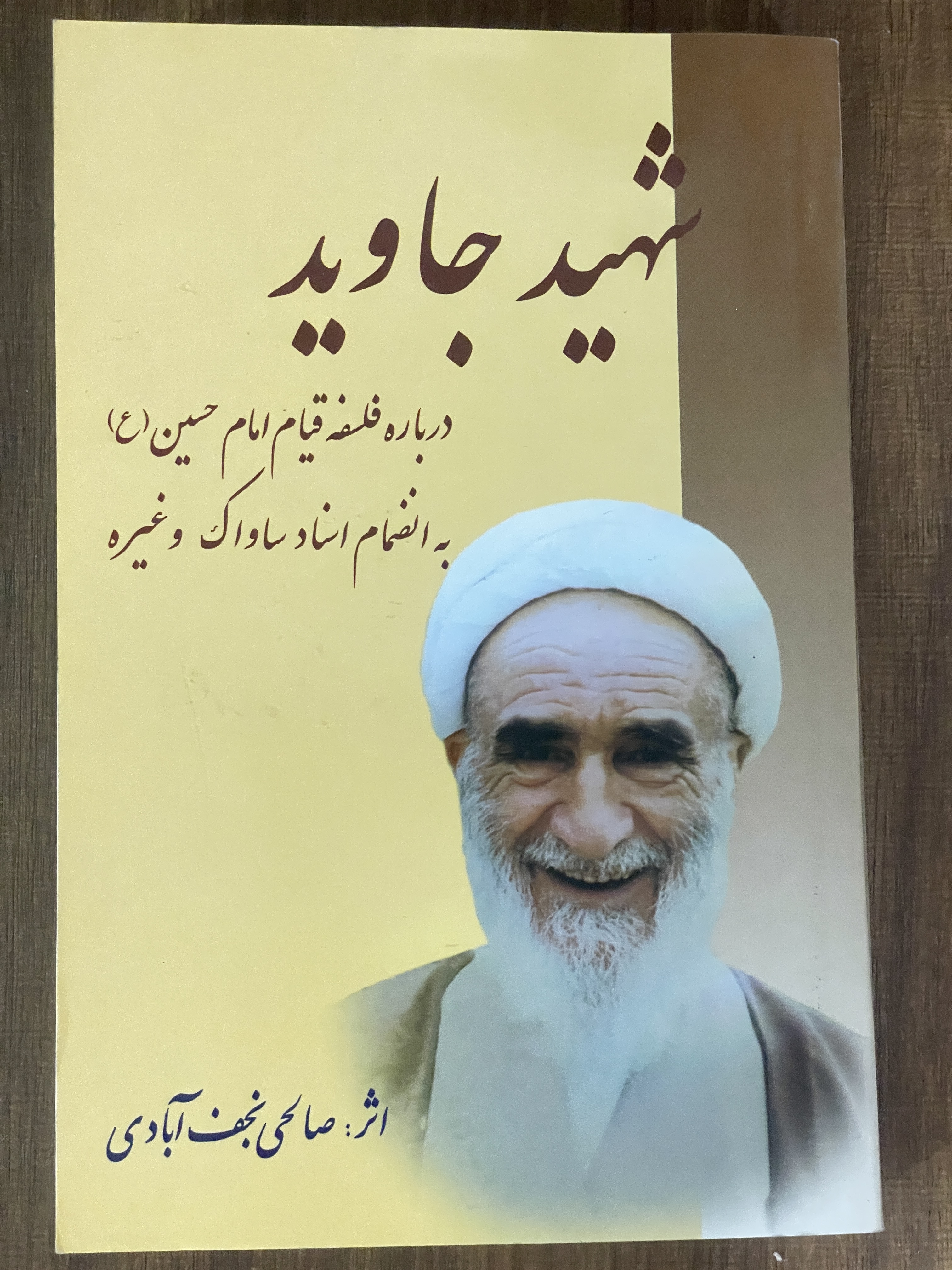 کتاب شهید جاوید درباره فسلفه قیام امام حسین اثر صالحی نجف آبادی - دست دوم تمیز