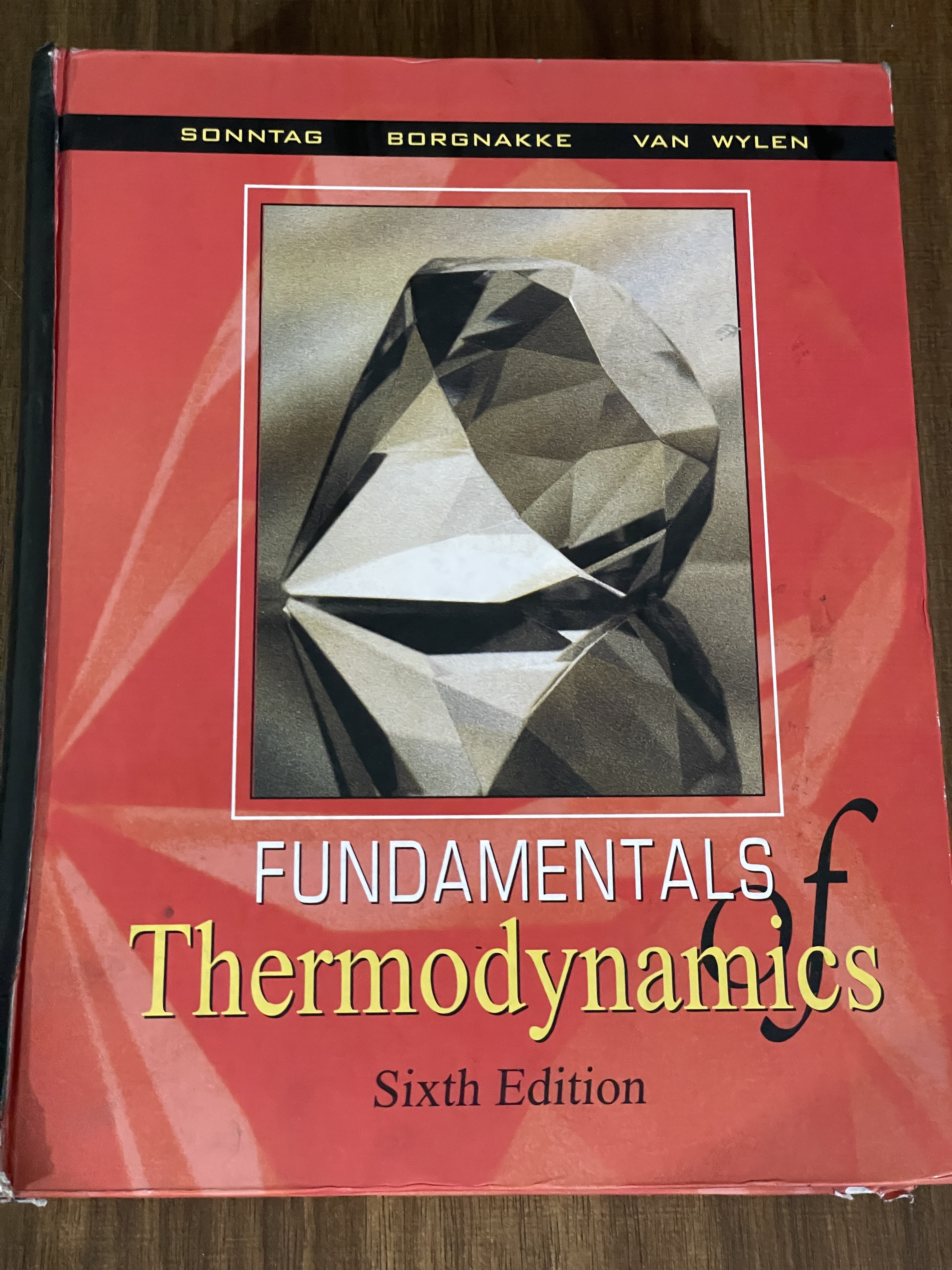 کتاب FUNDAMENTALS OF Thermodynamics -دست دوم