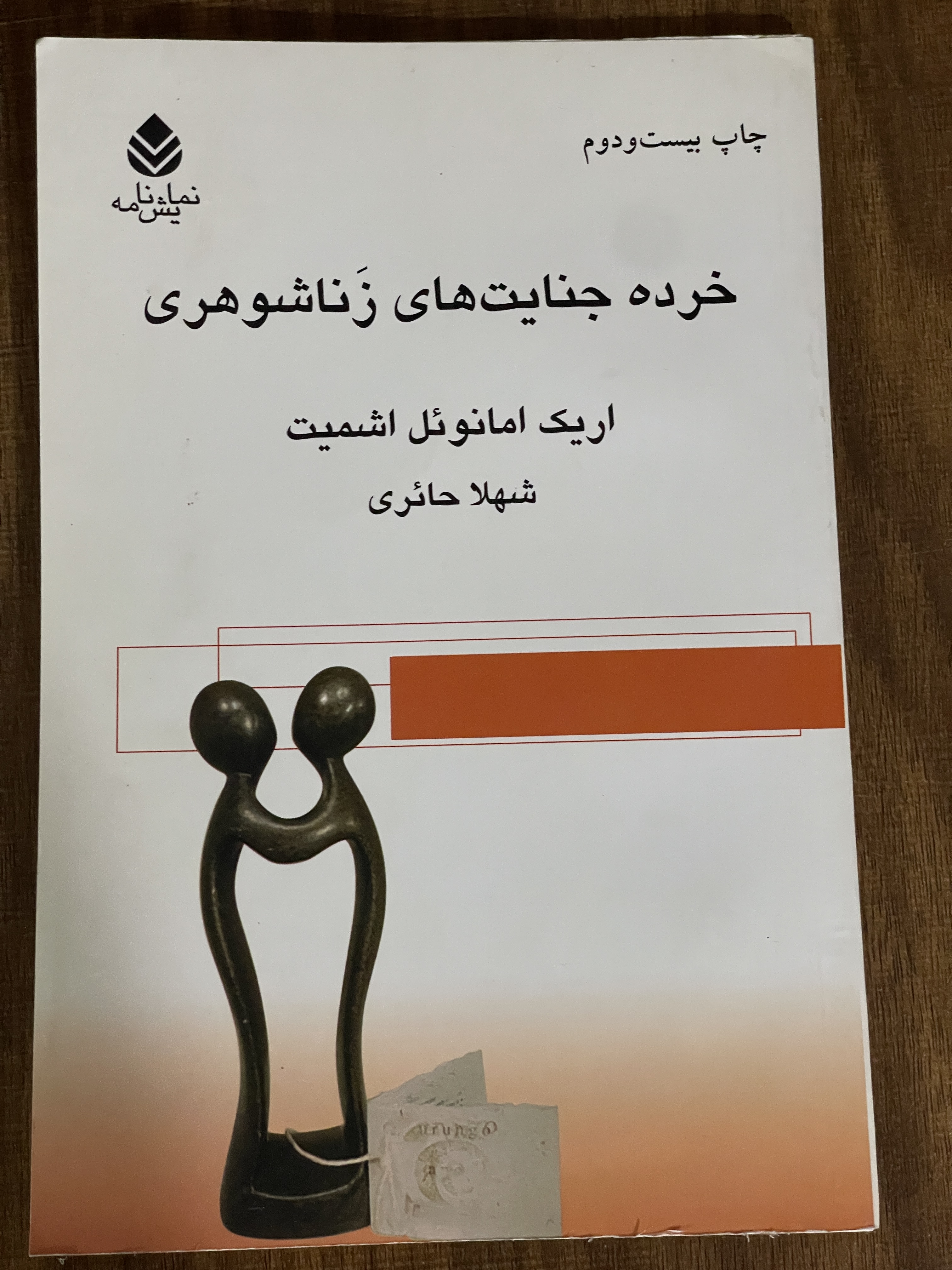 کتاب خرده جنایت های زناشوهری - شهلا حائری - دست دوم تمیز