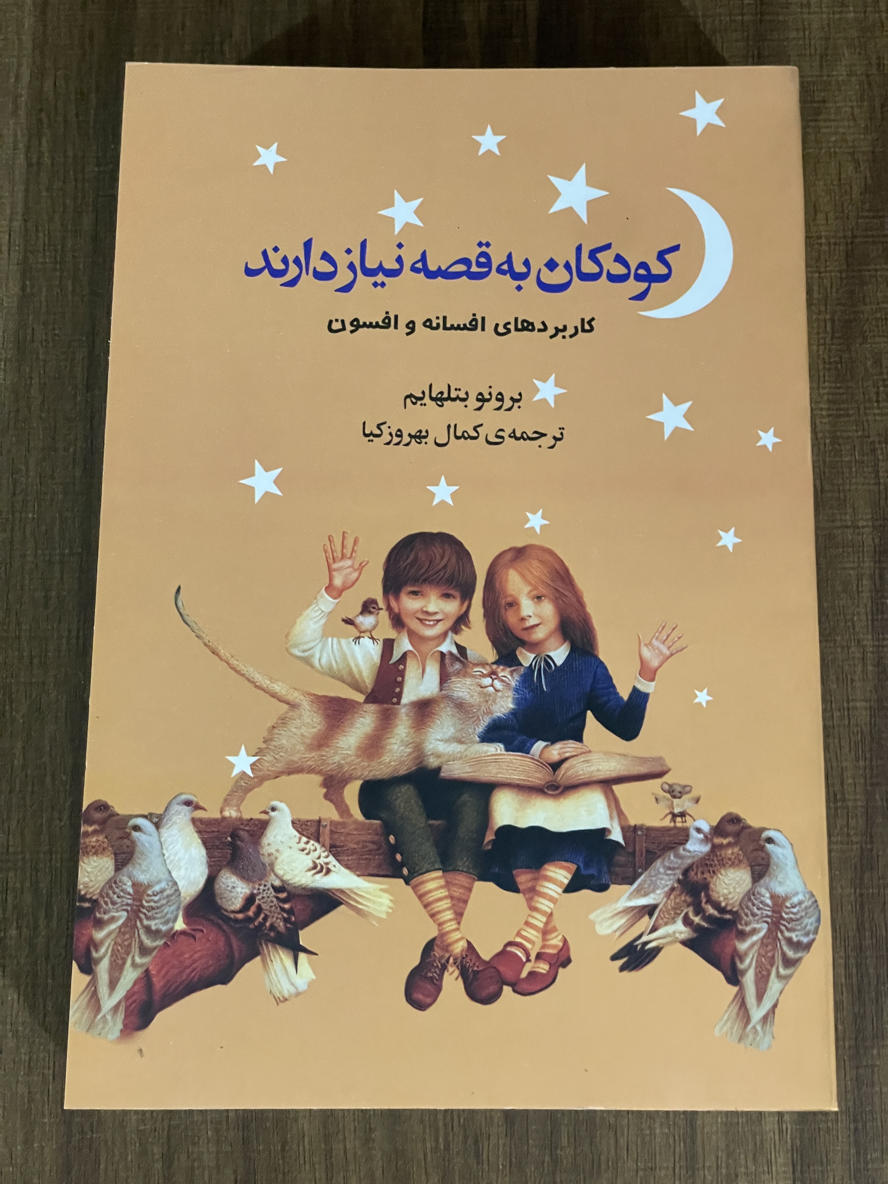 کتاب کودکان به قصه نیاز دارند کاربرد های افسانه و افسون - دست دوم