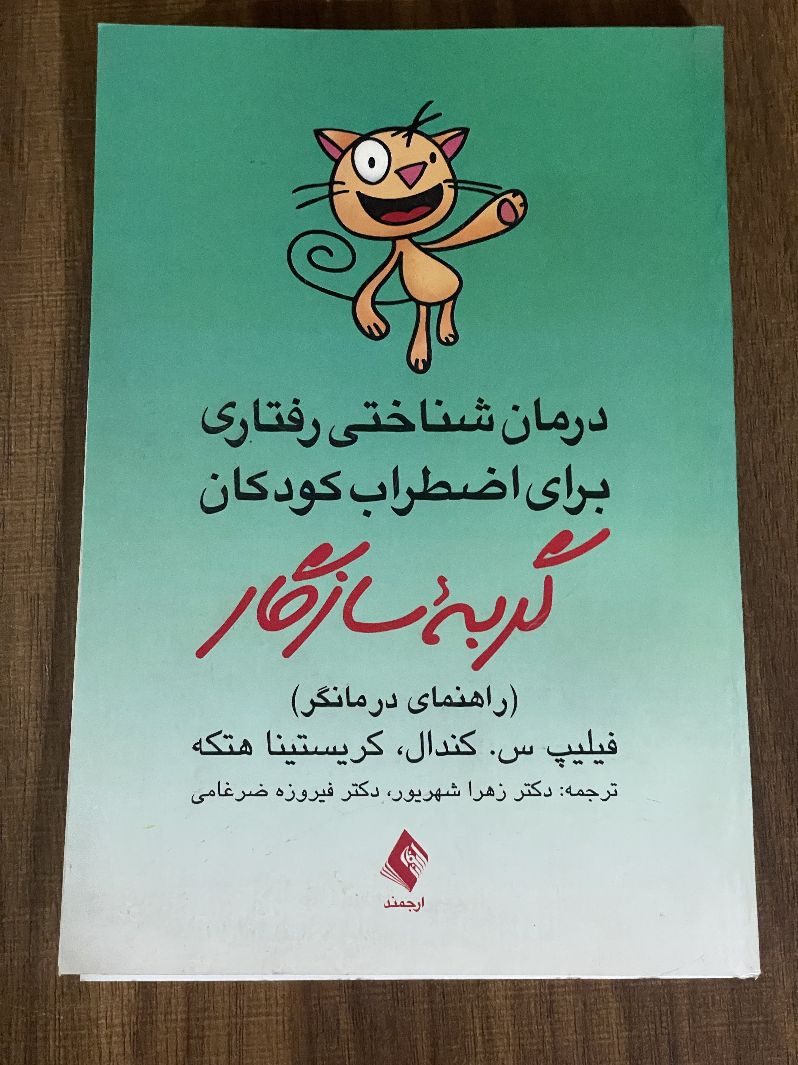 کتاب درمان شناختی رفتاری برای اضطراب کودکان گربه سازگار - دست دوم