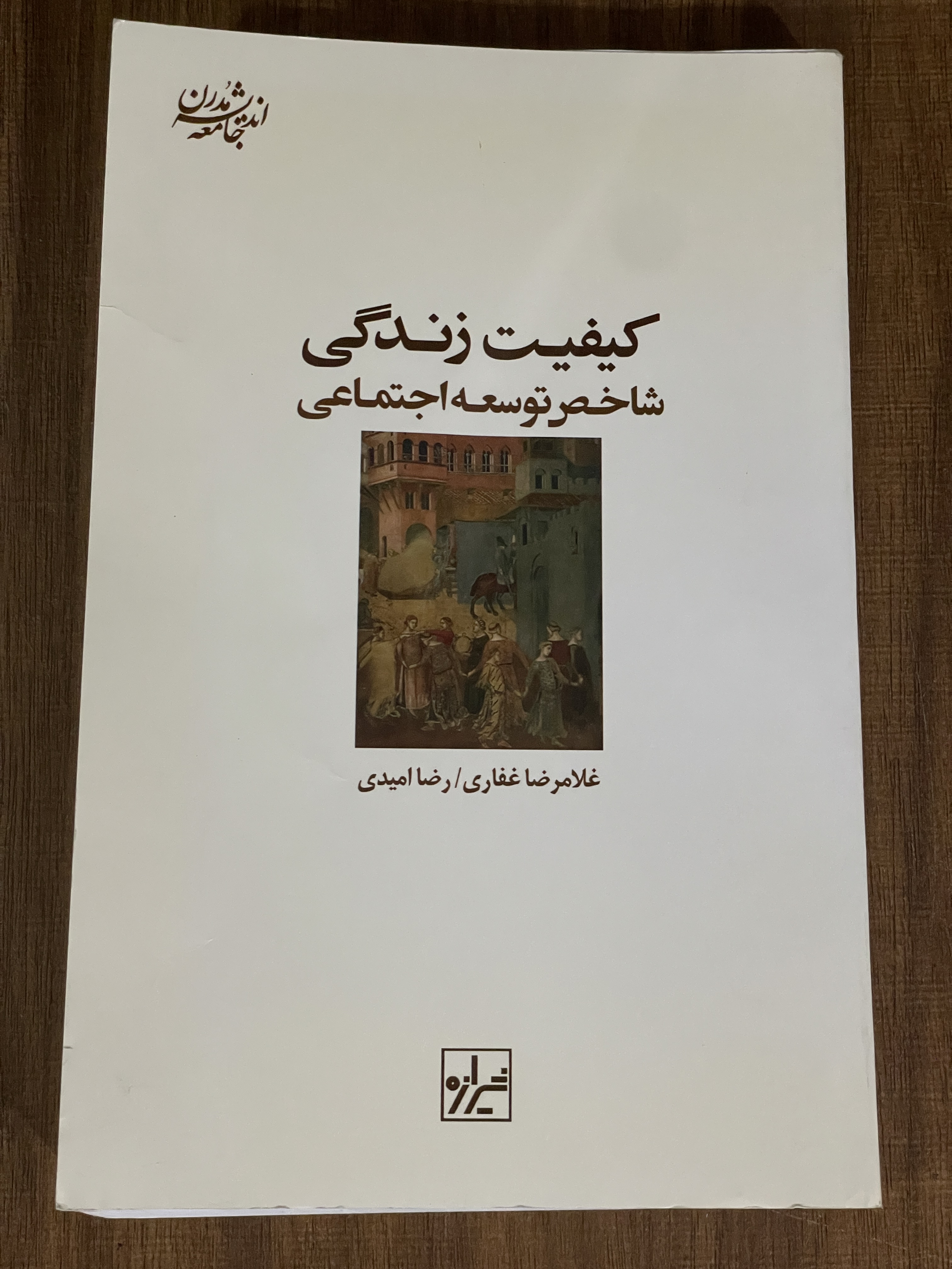 کتاب کیفیت زندگی شاخص توسعه اجتماعی - دست دوم