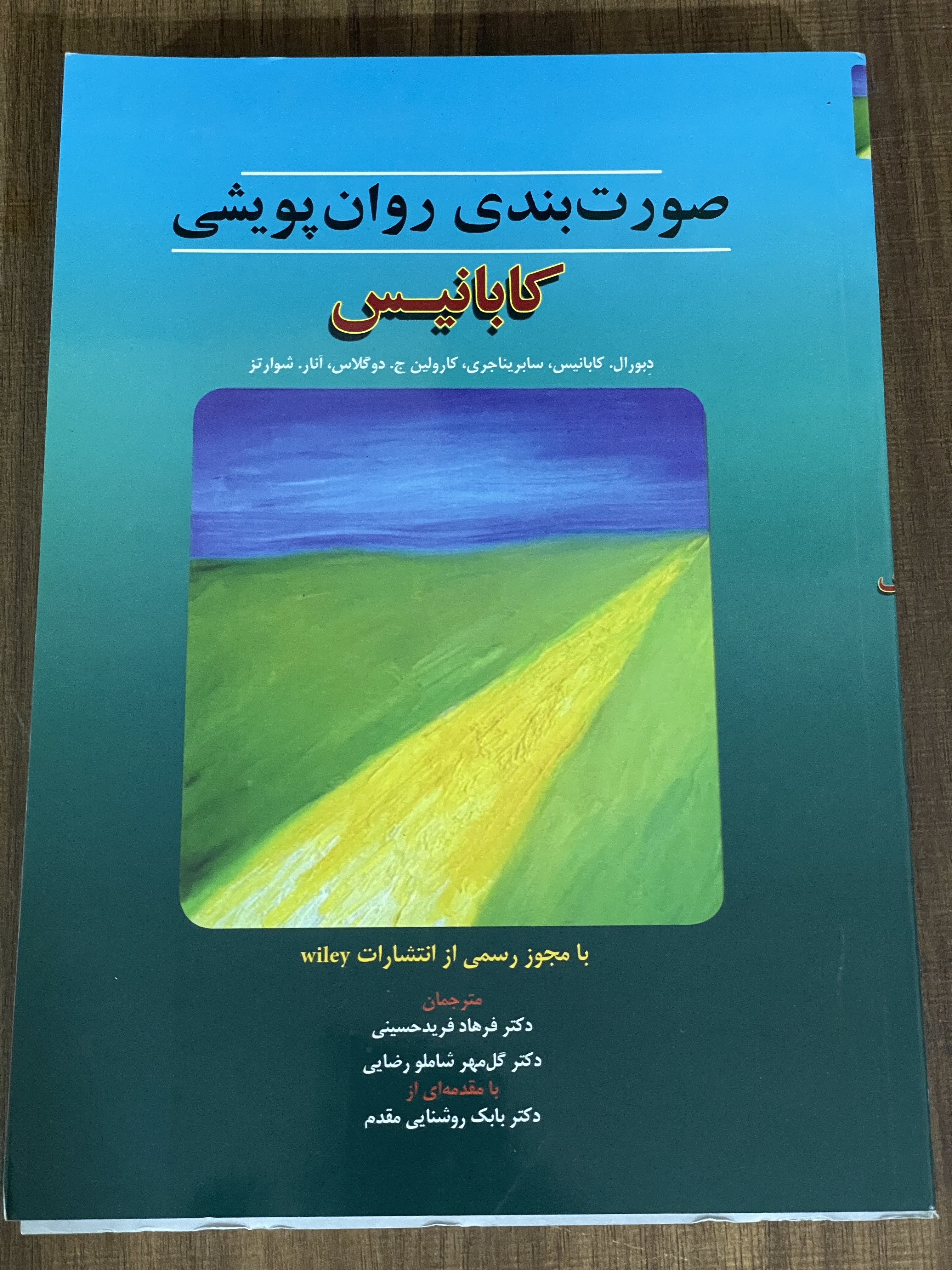 کتاب صورت بندی روان پویشی کابانیس - دست دوم تمیز