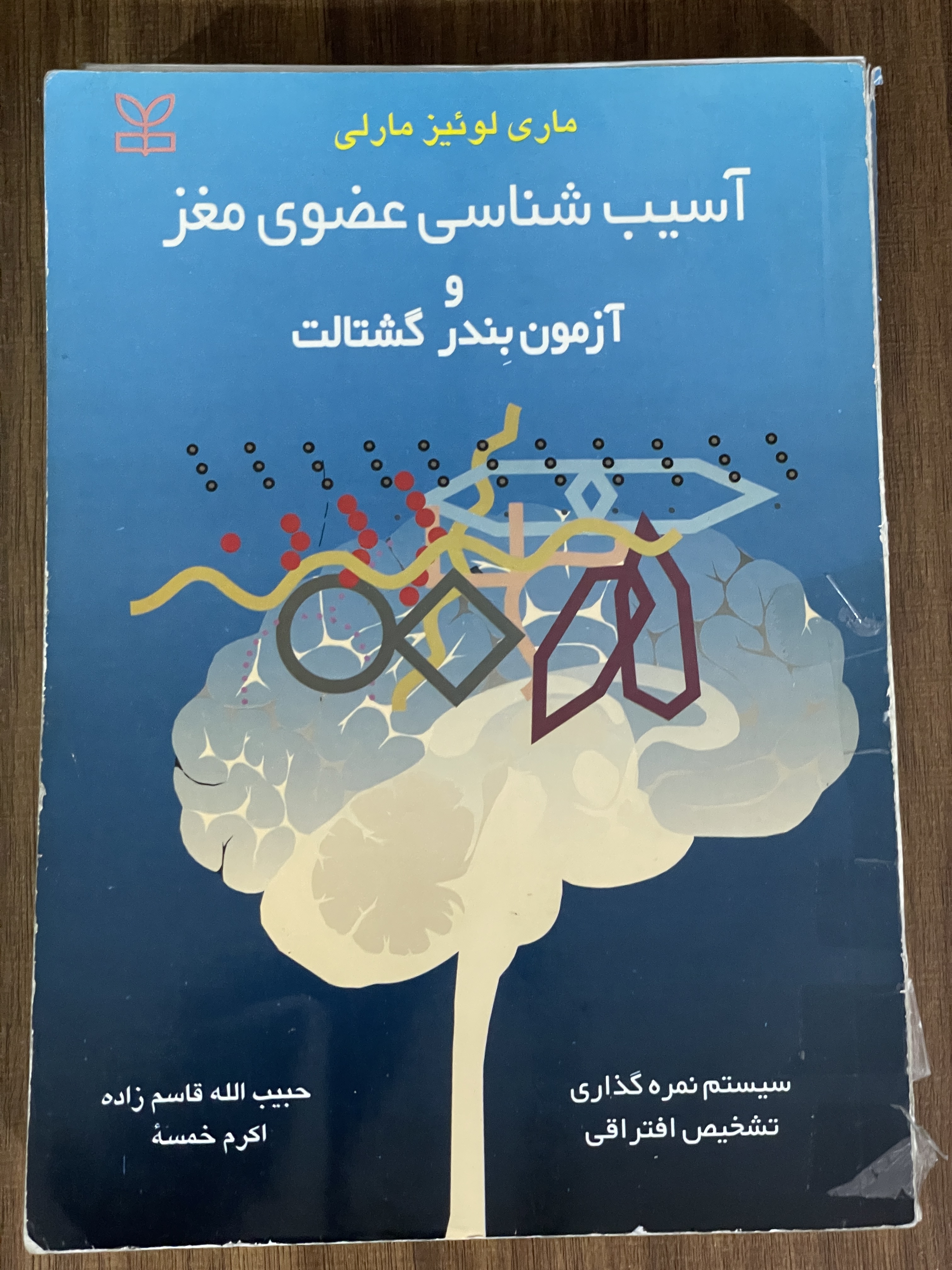 کتاب آسیب شناسی عضوی مغز و آزمون بندر گشتالت - دست دوم