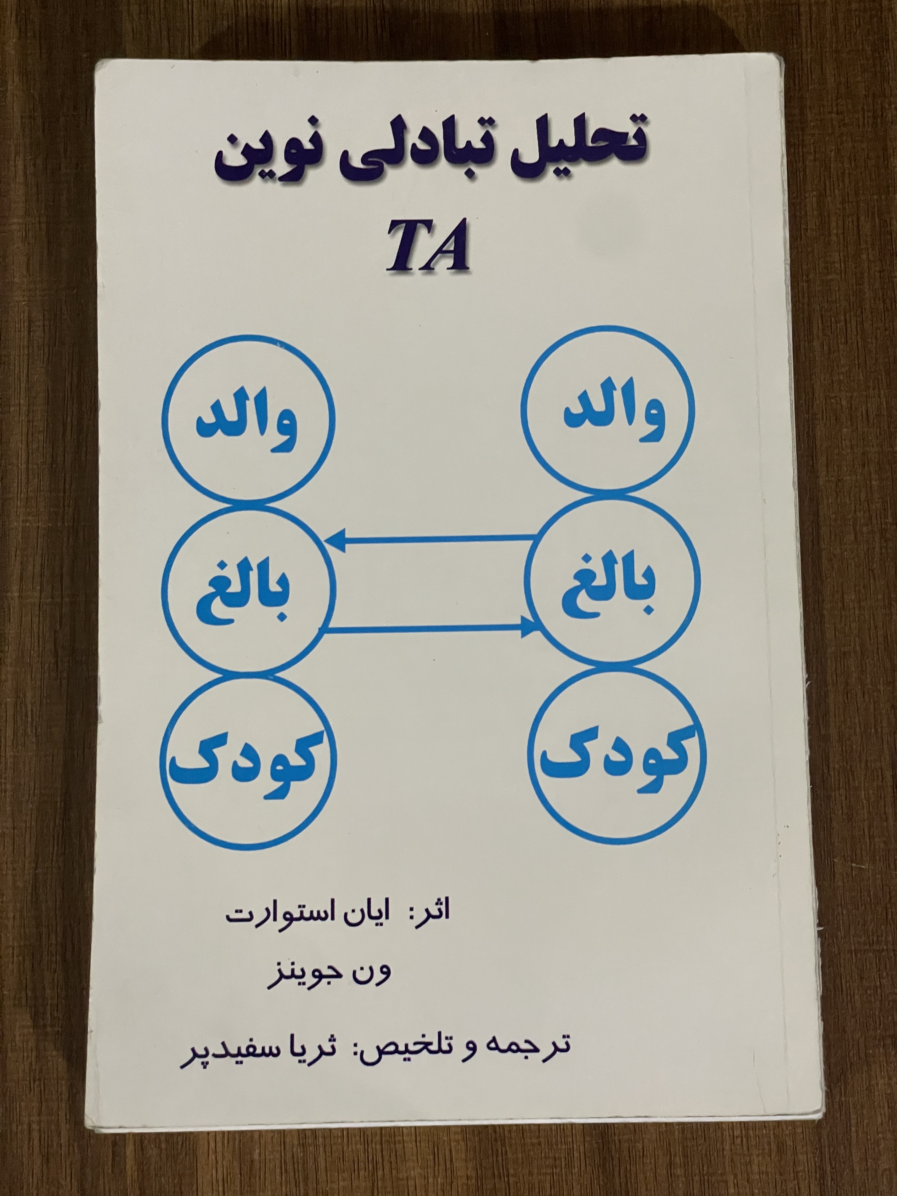 کتاب تحلیل تبادلی نوین TA - دست دوم