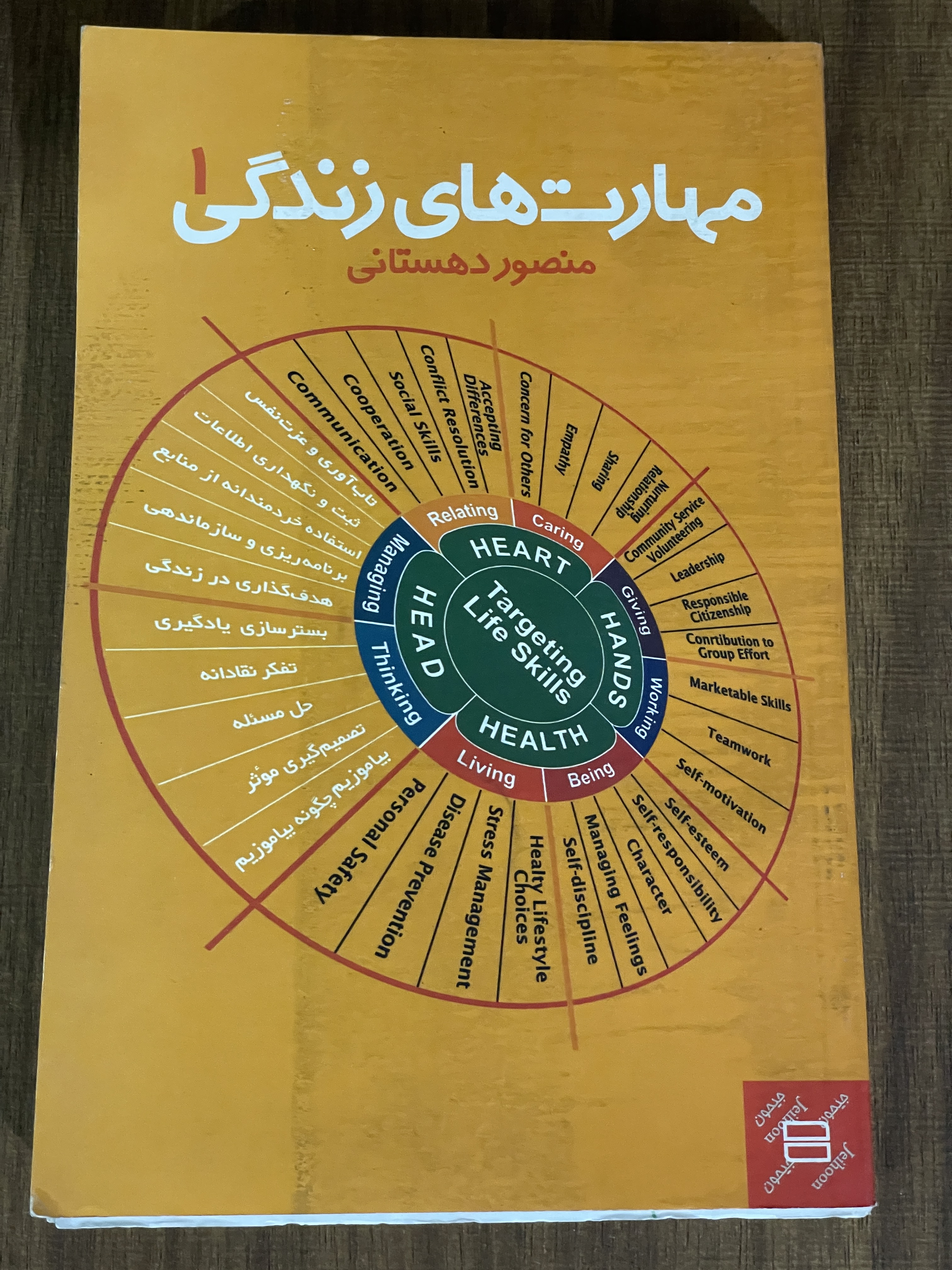 کتاب مهارت های زندگی منصور دهستانی - مشابه نو