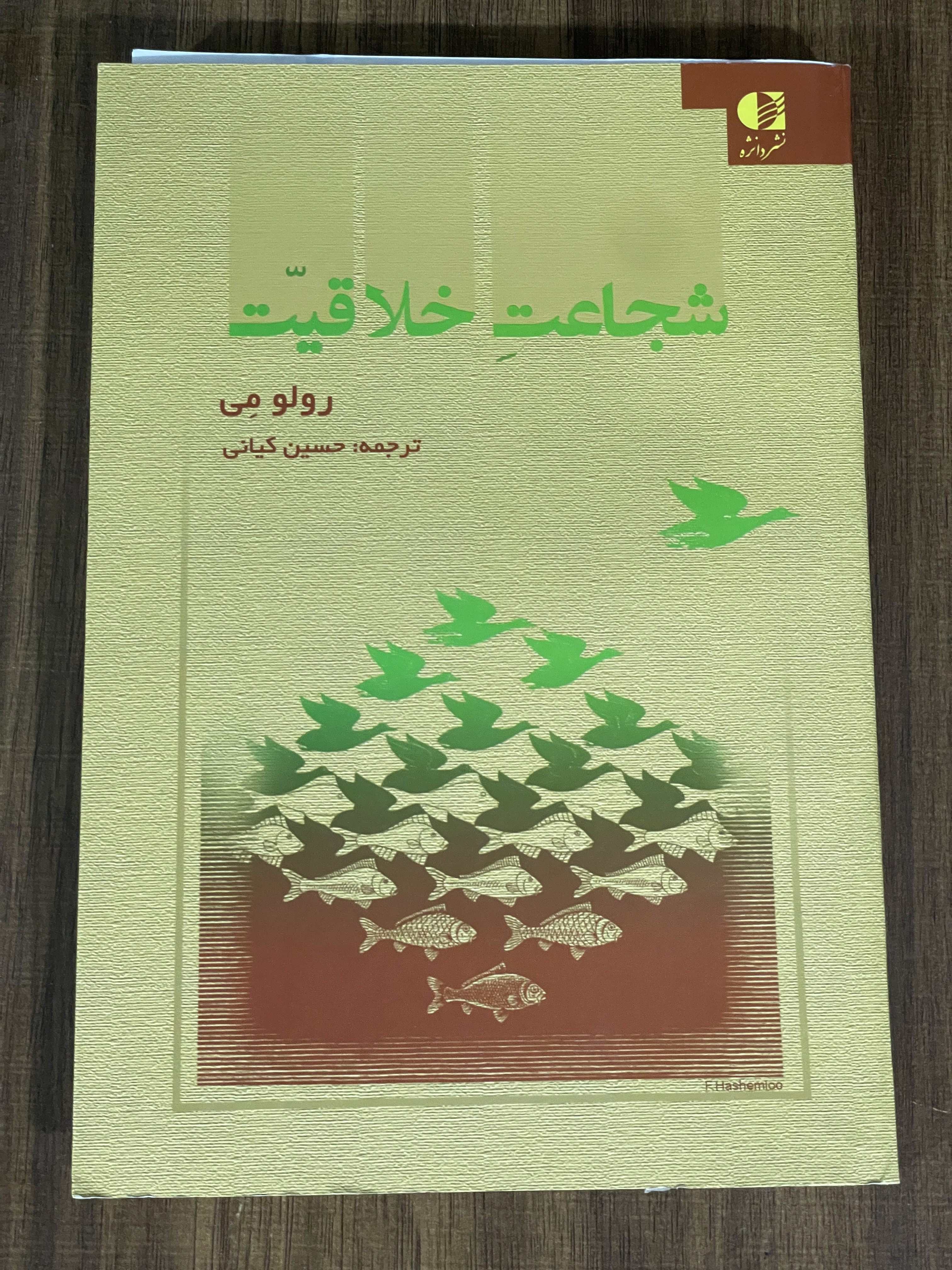 کتاب شجاعت خلاقیت -حسین کیانی - دست دوم تمیز