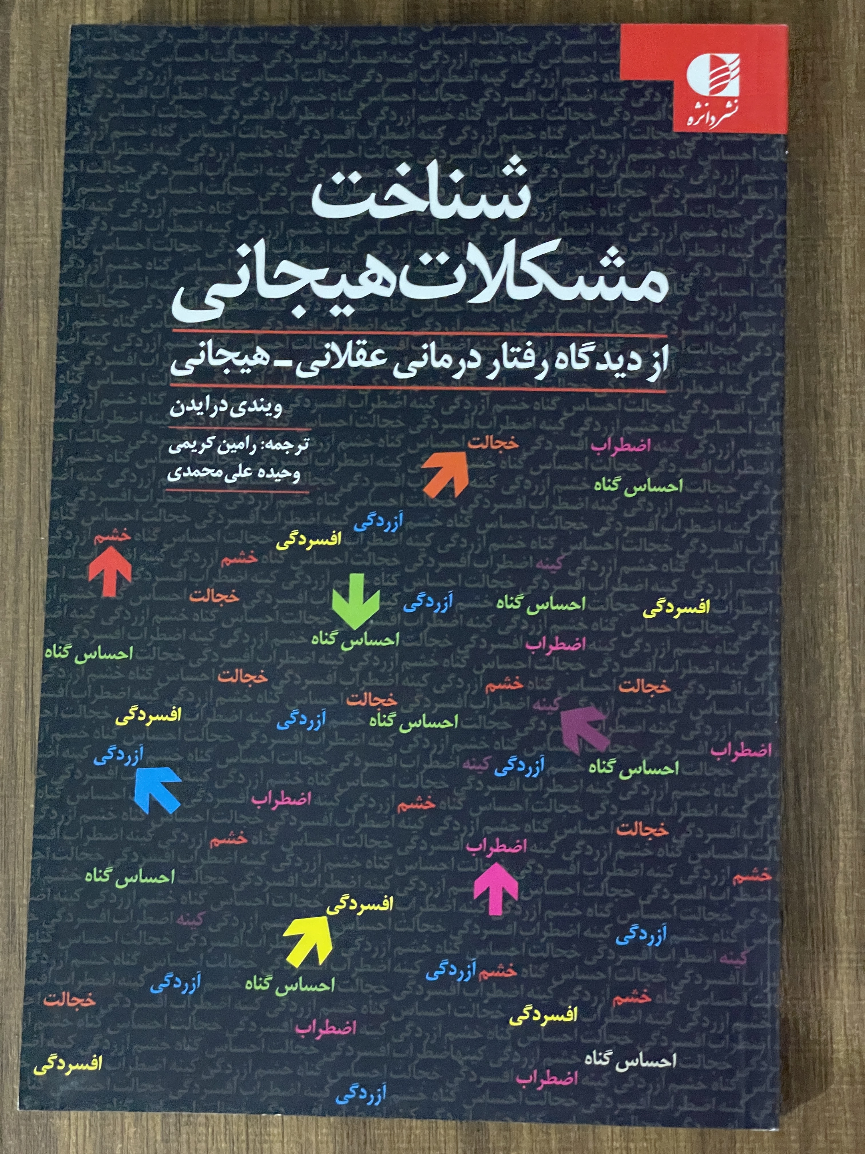 کتاب شناخت مشکلات هیجانی از دیدگاه رفتار درمانی عقلانی - هیجانی  - مشابه نو