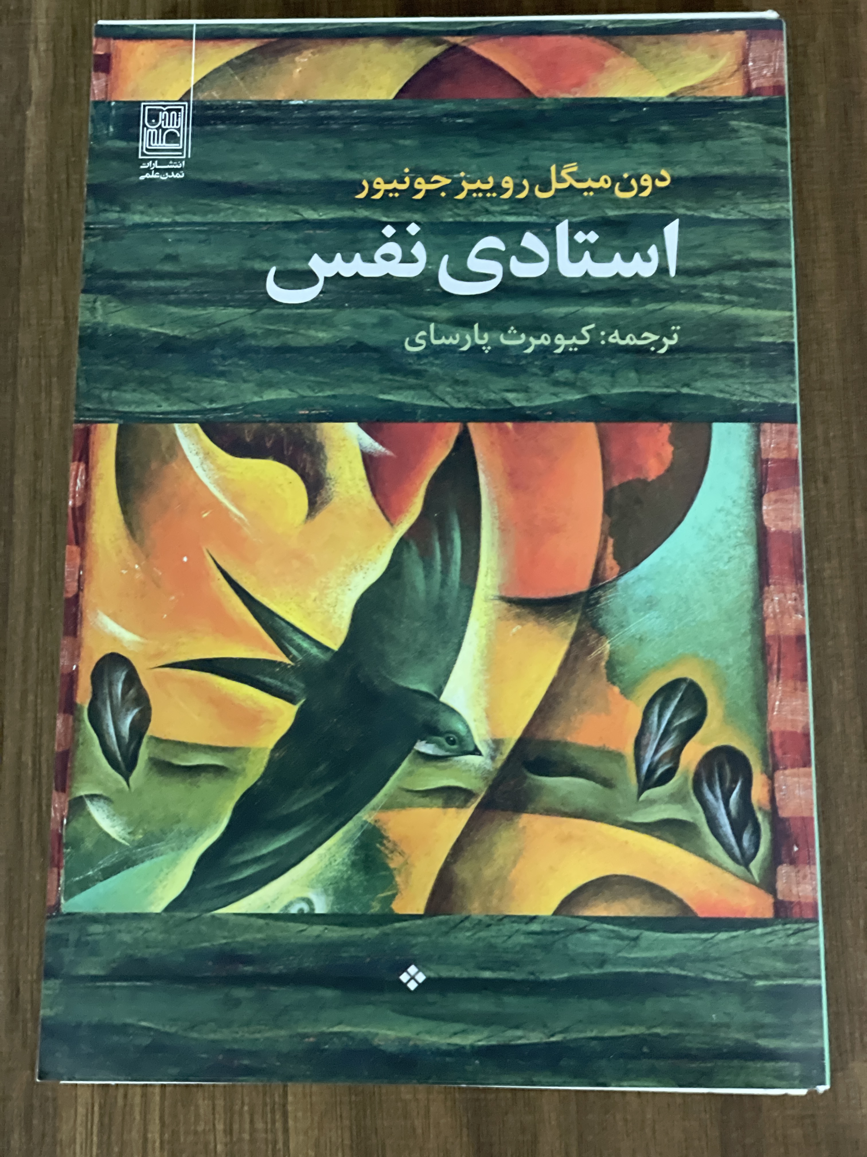 کتاب استادی نفس دون میگل کیومرث پارسای - مشابه نو