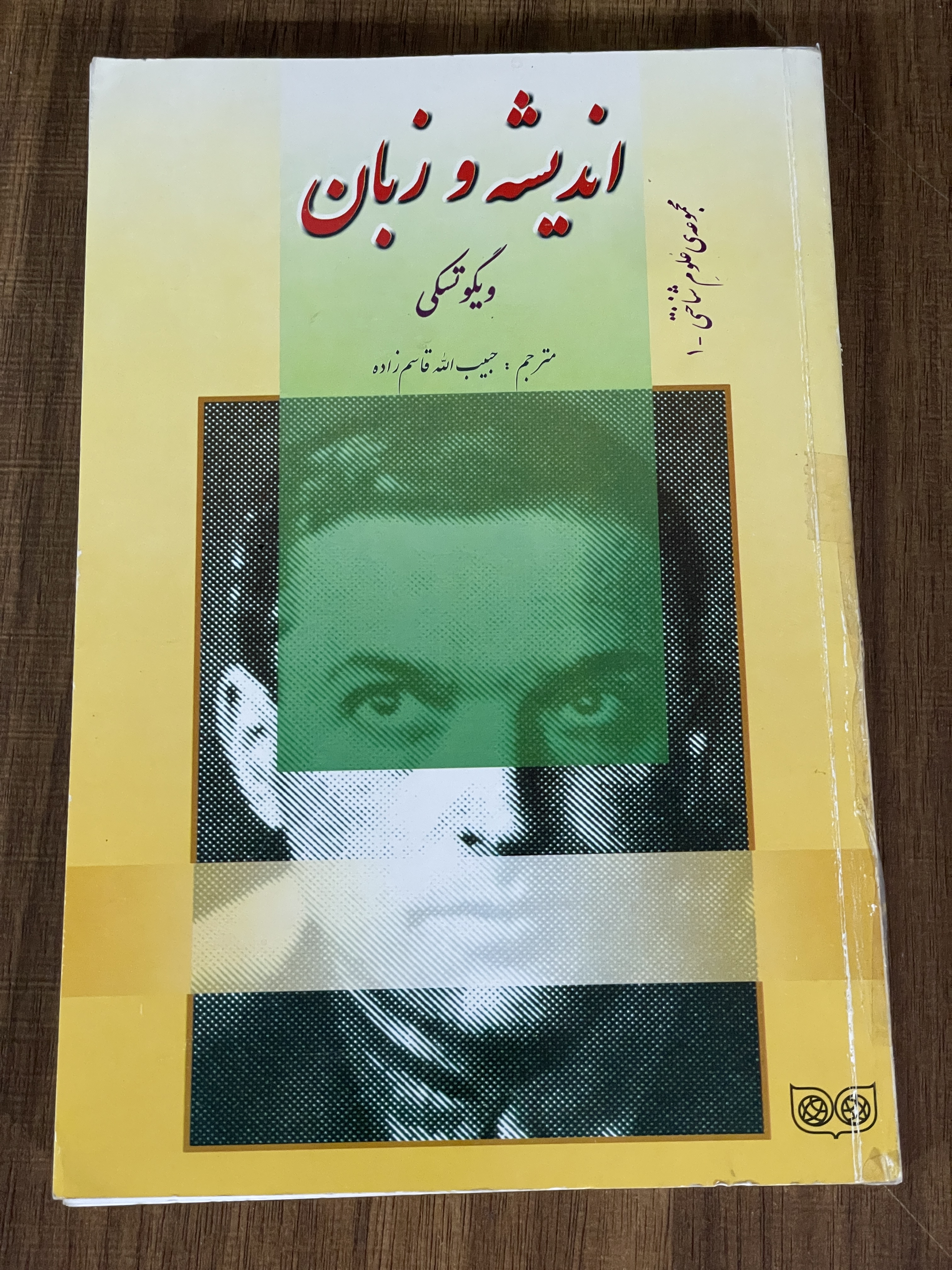 کتاب اندیشه و زبان - حبیب الله قاسم زاده - مشابه نو