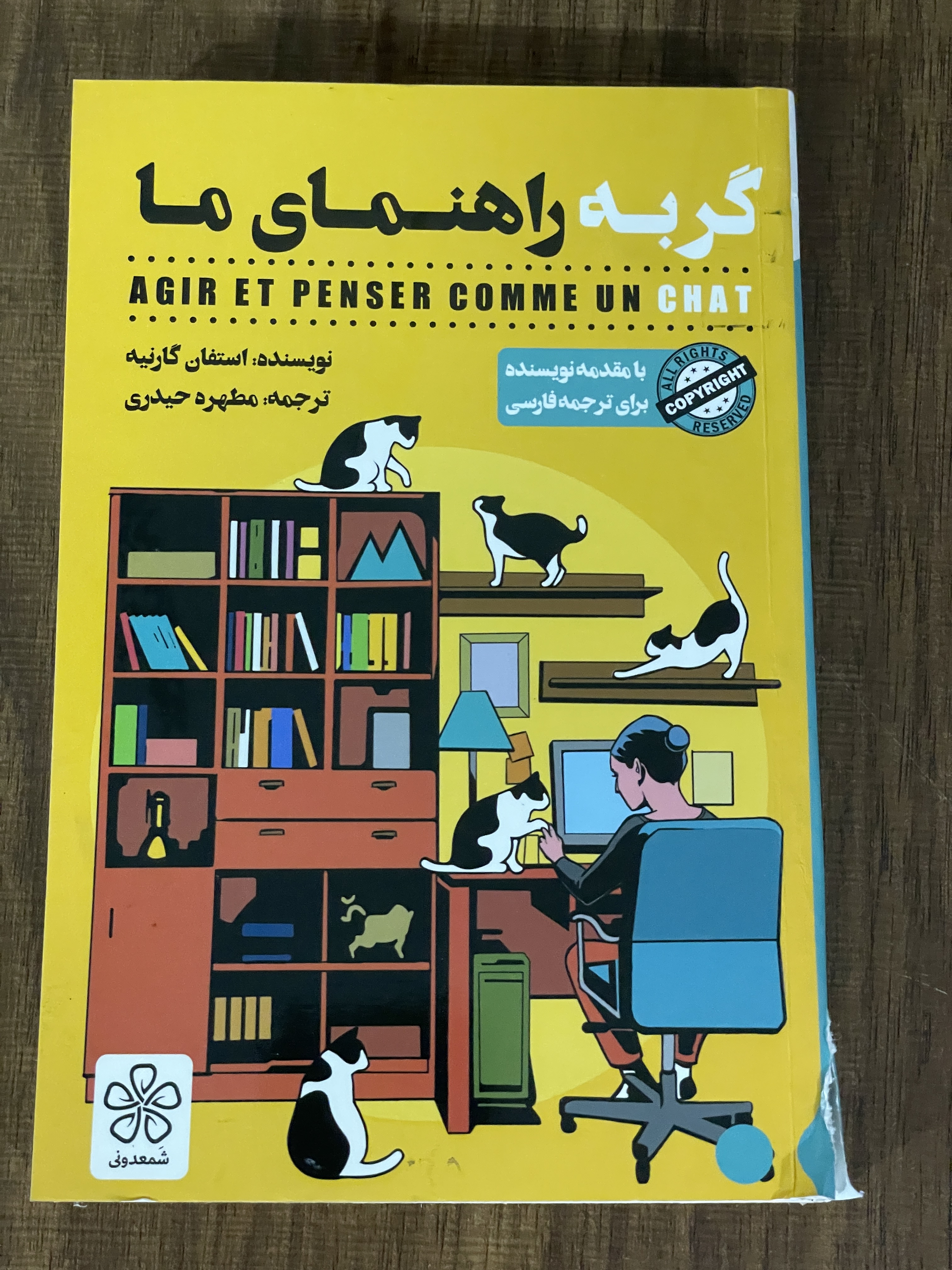 کتاب گربه راهنمای ما - استفان گارنیه-دست دوم