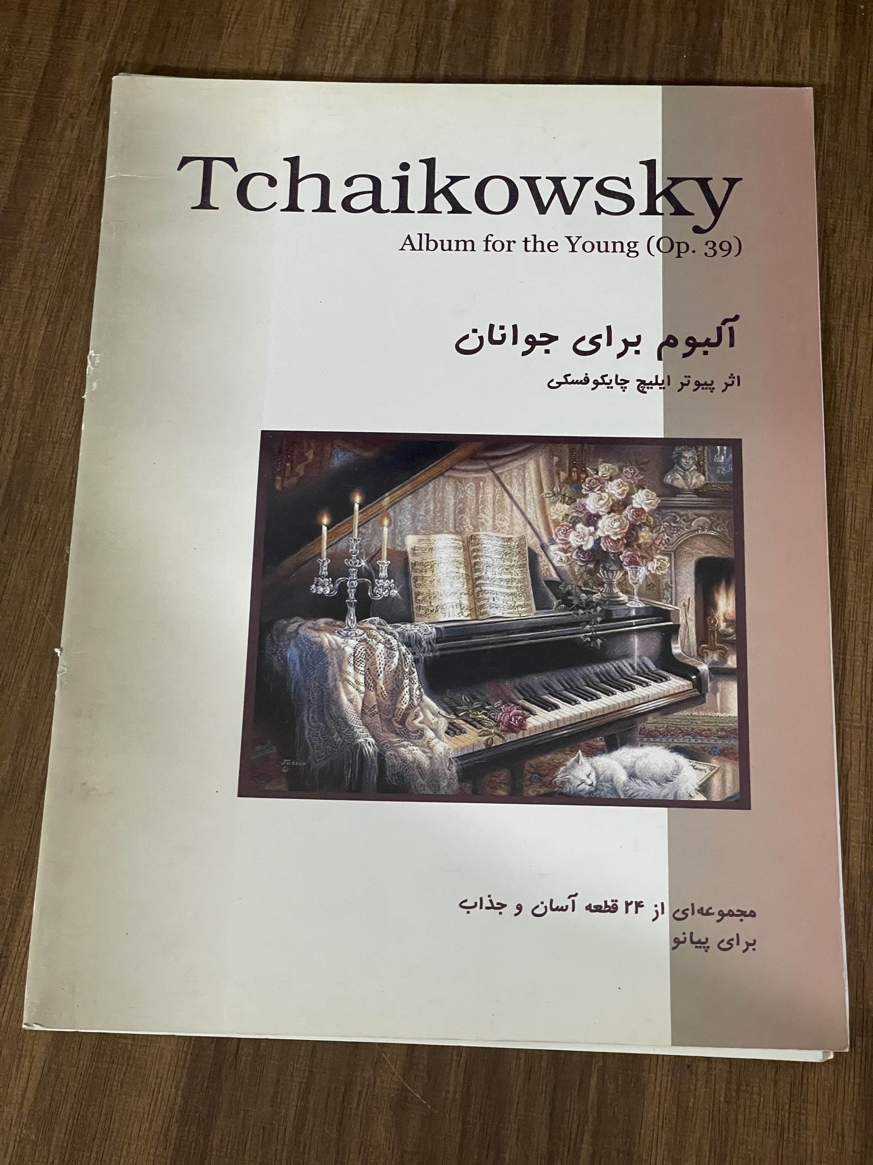 کتاب آلبوم برای جوانان - مجموعه ای از 24 قطعه آسان و جذاب - دست دوم