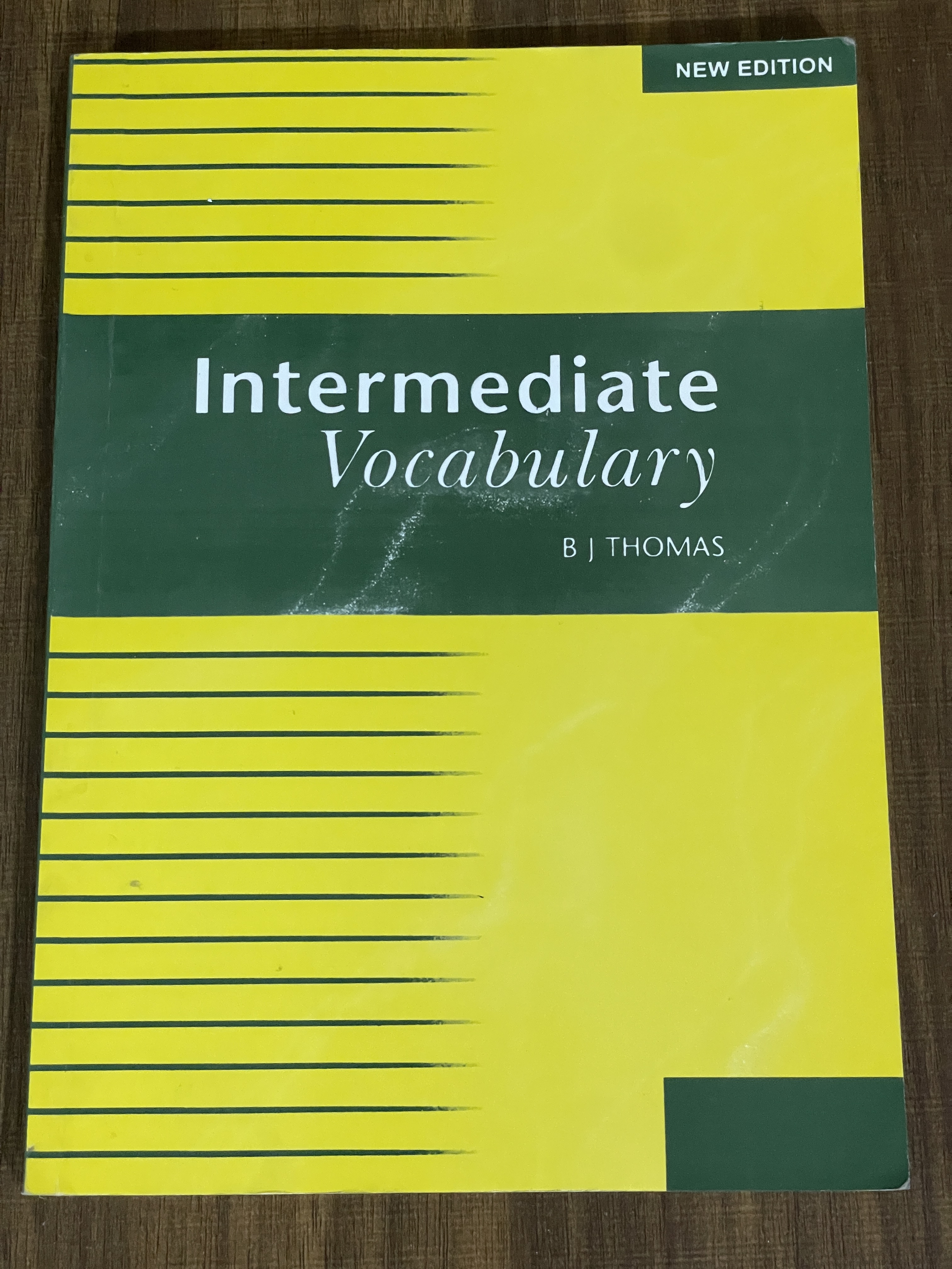 کتاب Intermediate Vocabulary b j Thomas - دست دوم تمیز