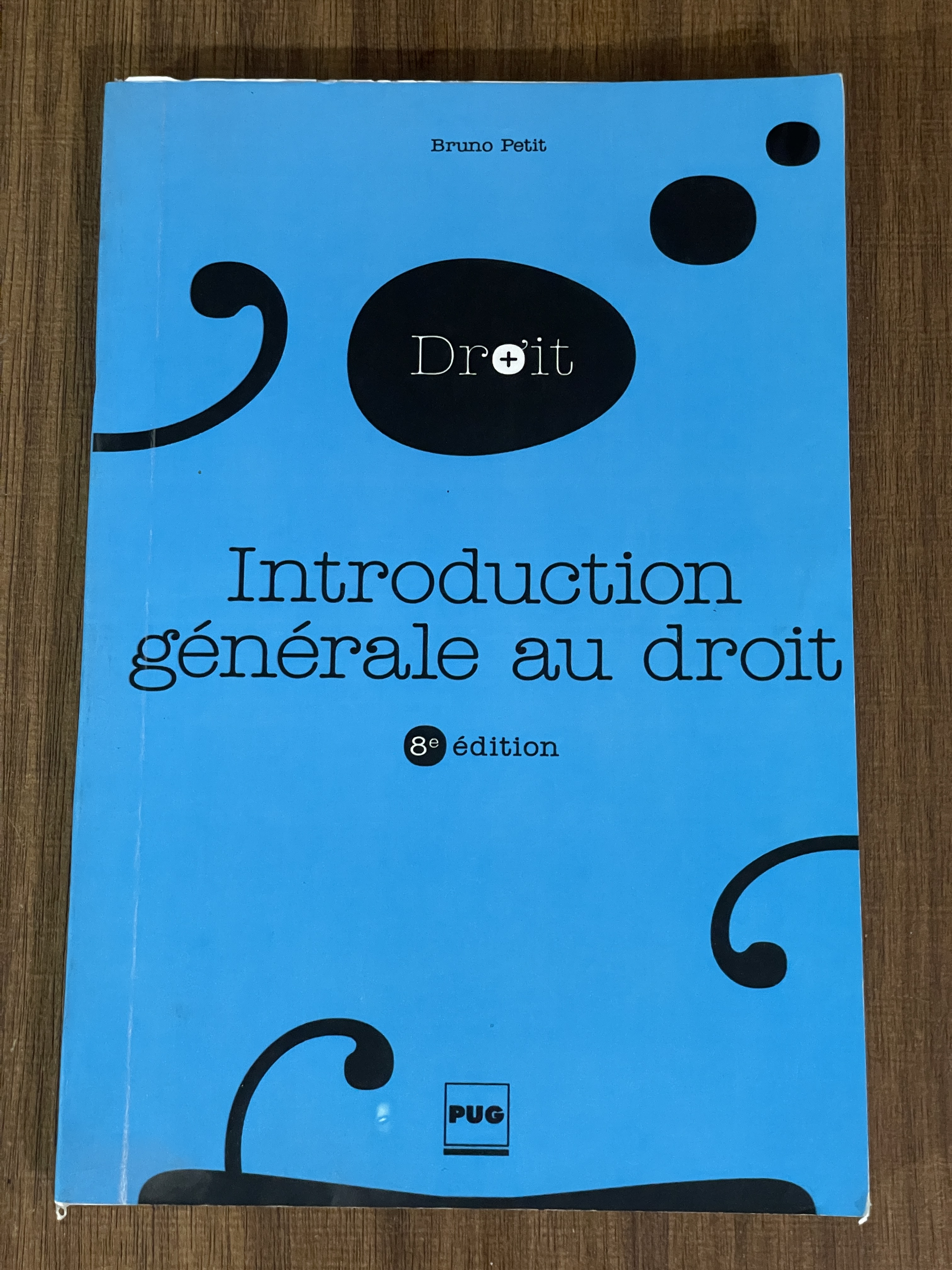 کتاب Introduction generale au droit - دست دوم