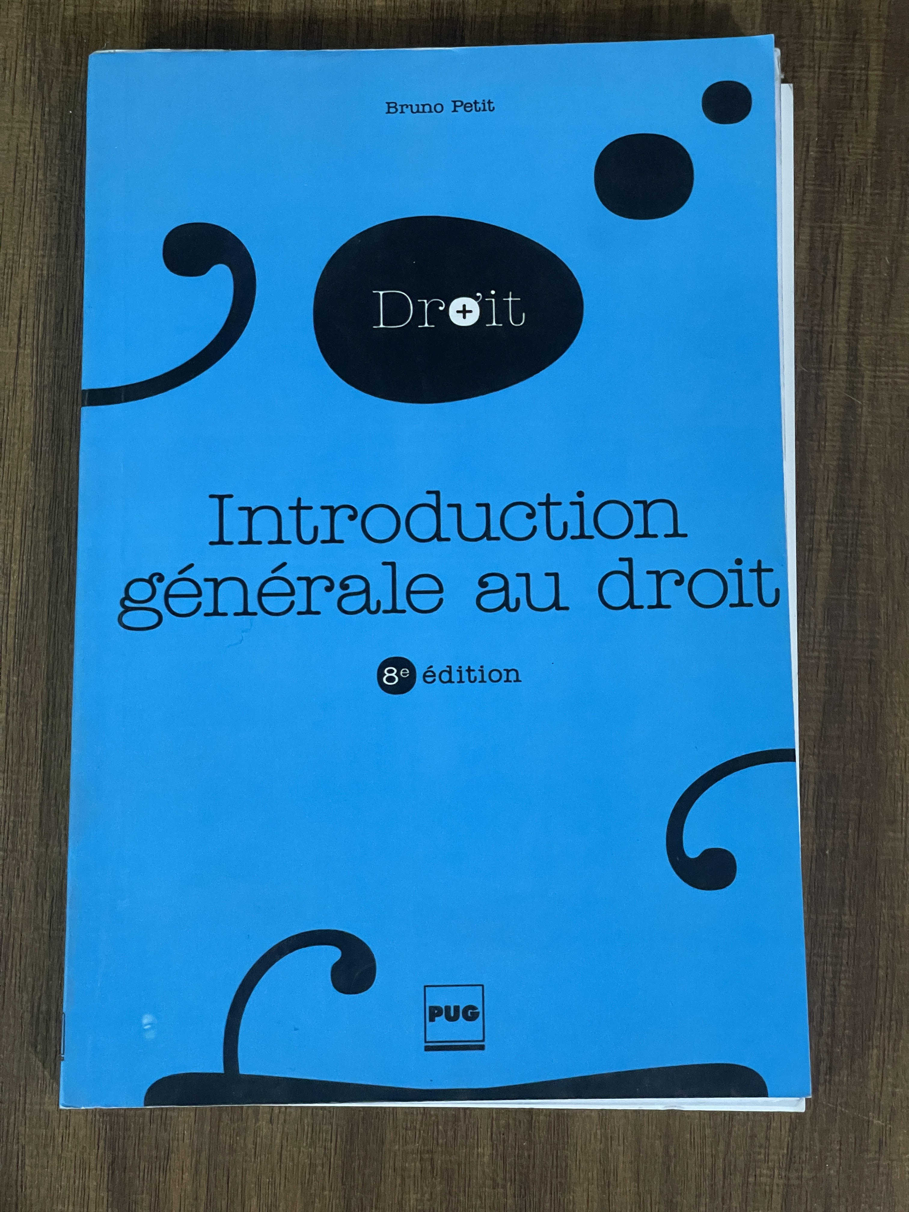 کتاب Introduction generale au droit - دست دوم تمیز