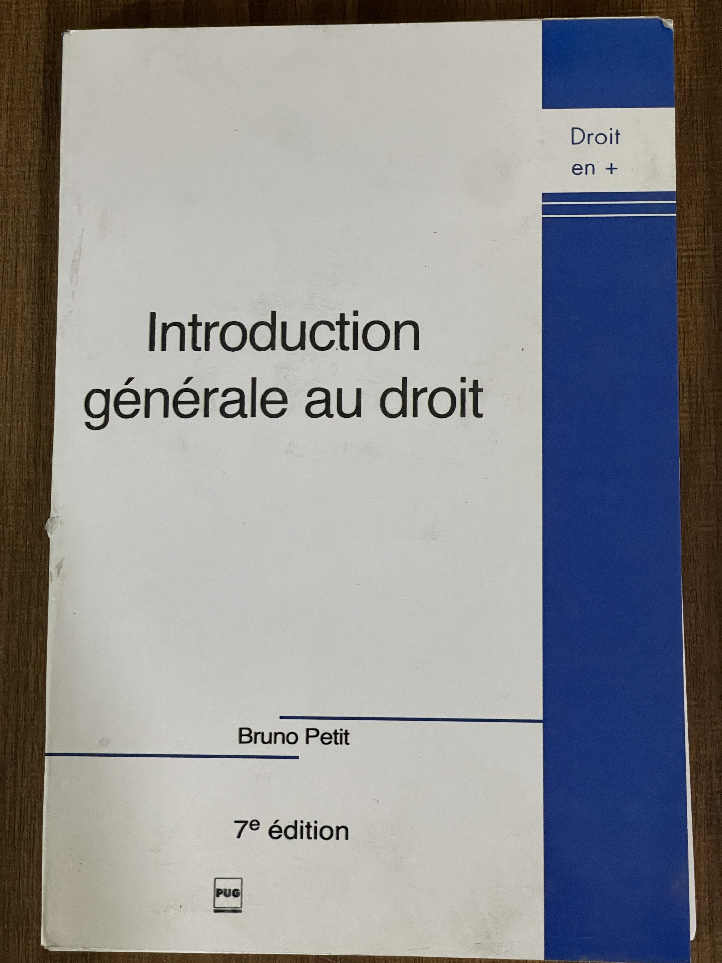 کتاب Introduction generale au droit دست دوم