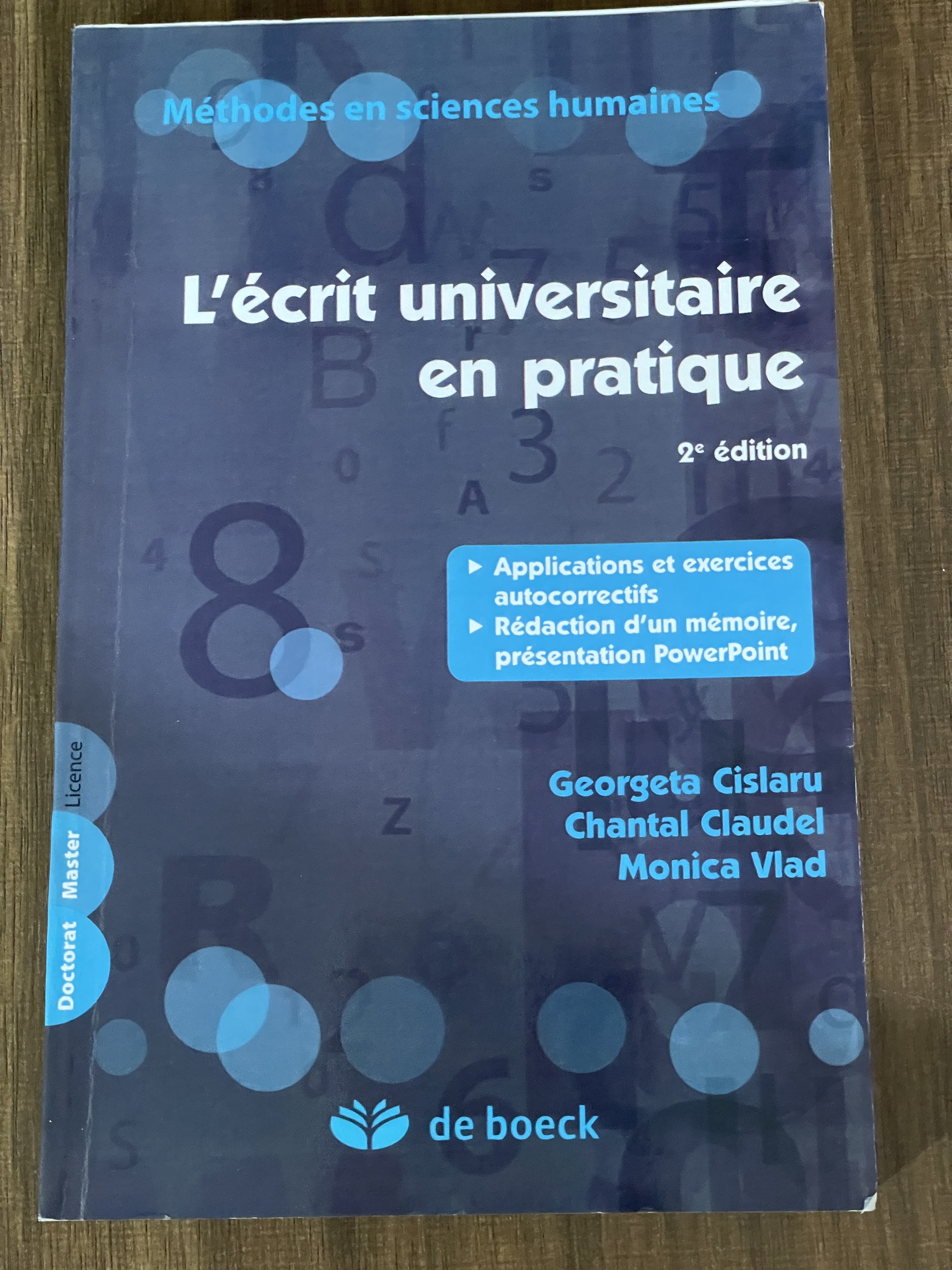 کتاب Lecrit universitaire en pratiqure دست دوم