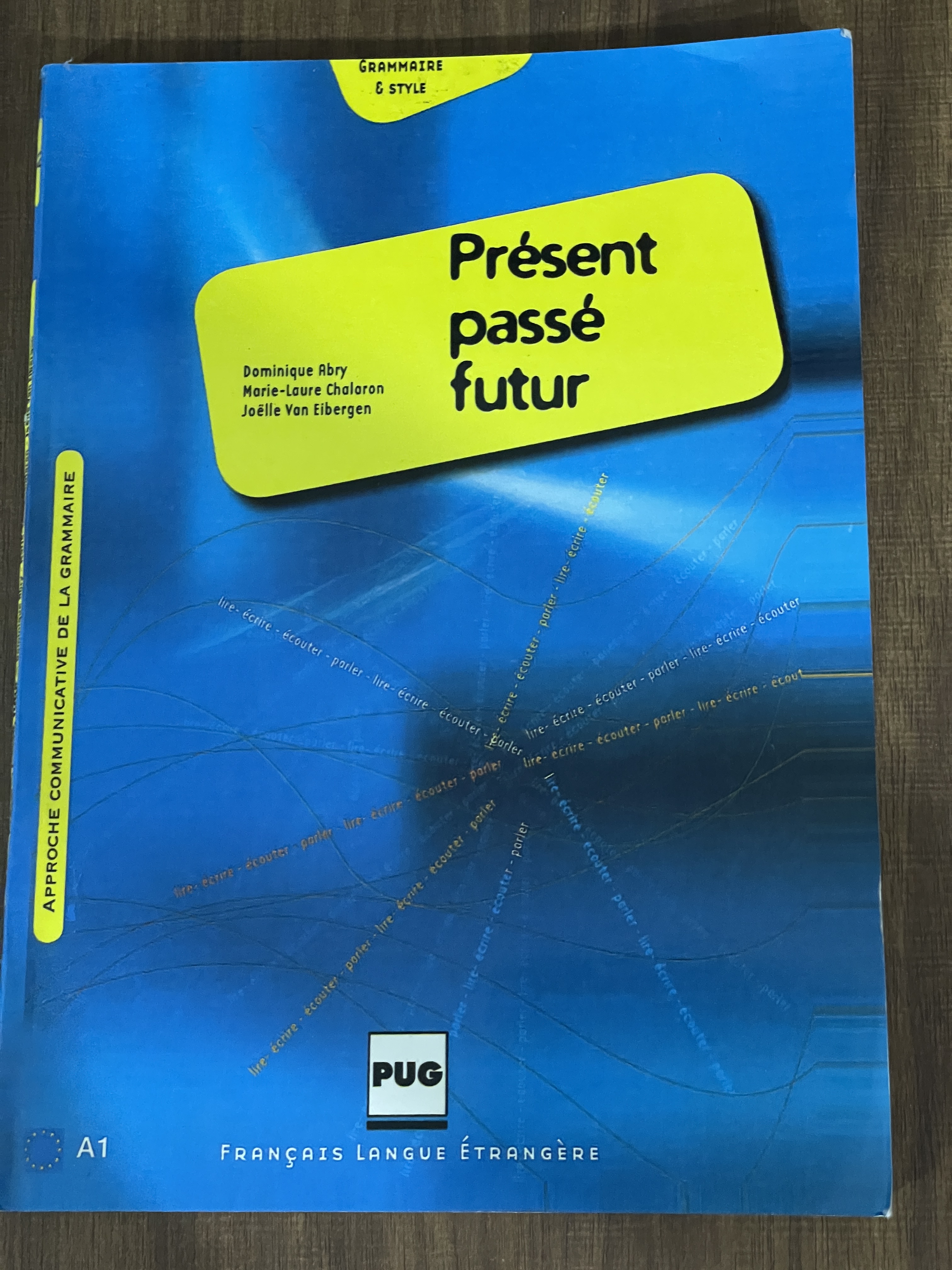 کتاب Present passe futur -دست دوم تمیز