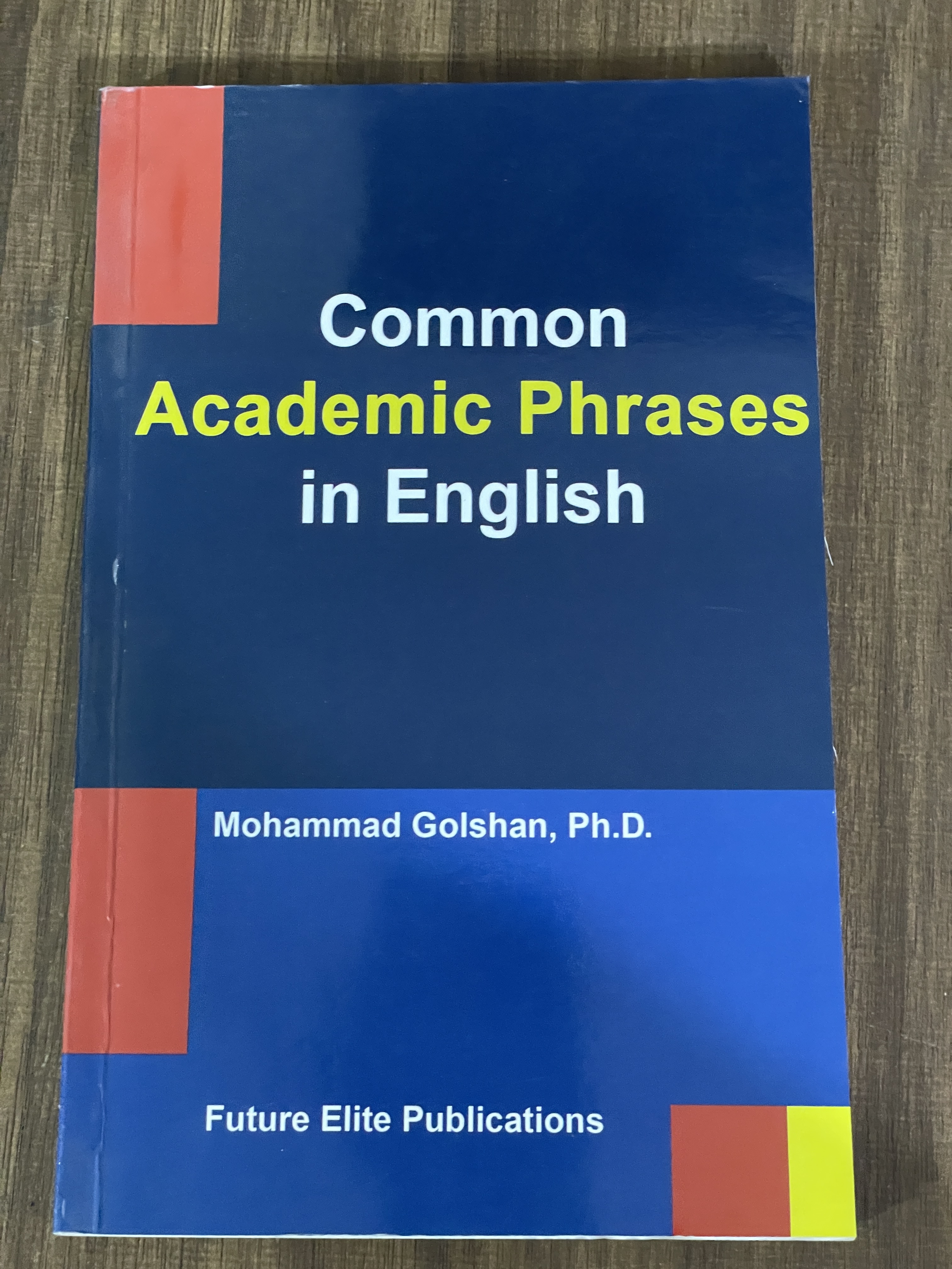 کتاب Common Academic Phrases In English - دست دوم تمیز