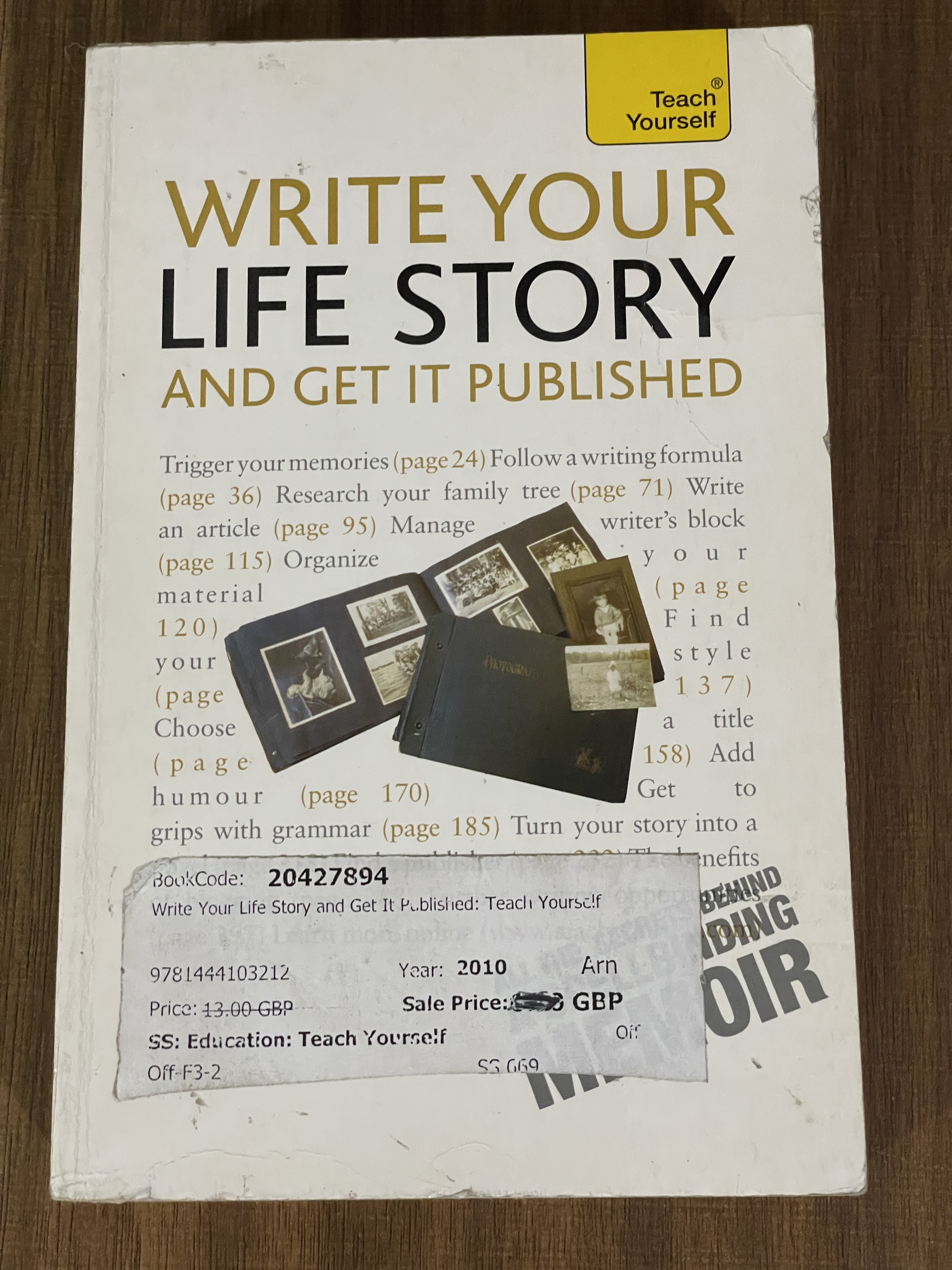 کتاب Write Your Life Story And Get It Published - دست دوم تمیز