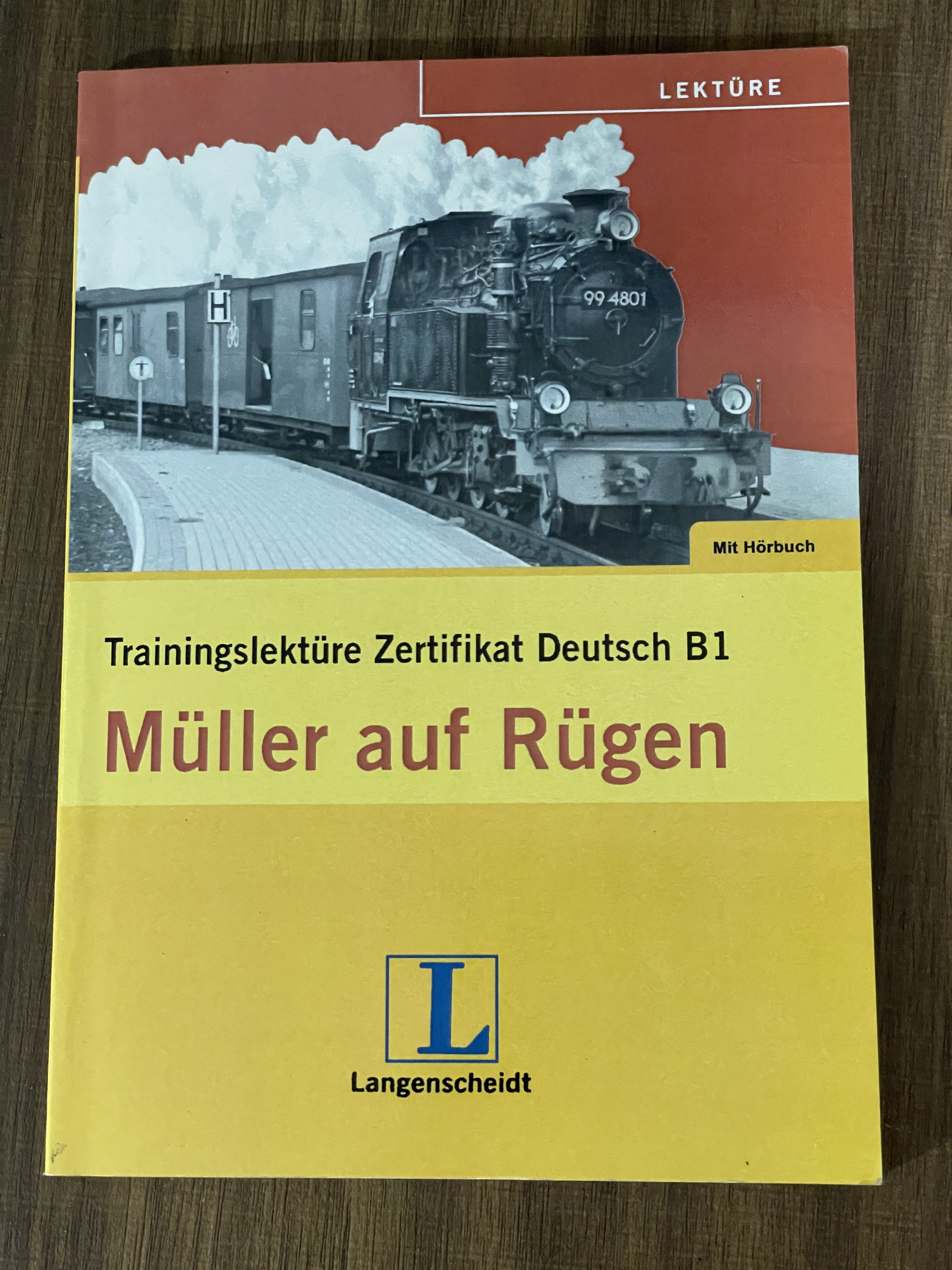 کتاب Trainingslekture Zertifikat Deutsch B1 Muller Auf Rugen - دست دوم تمیز