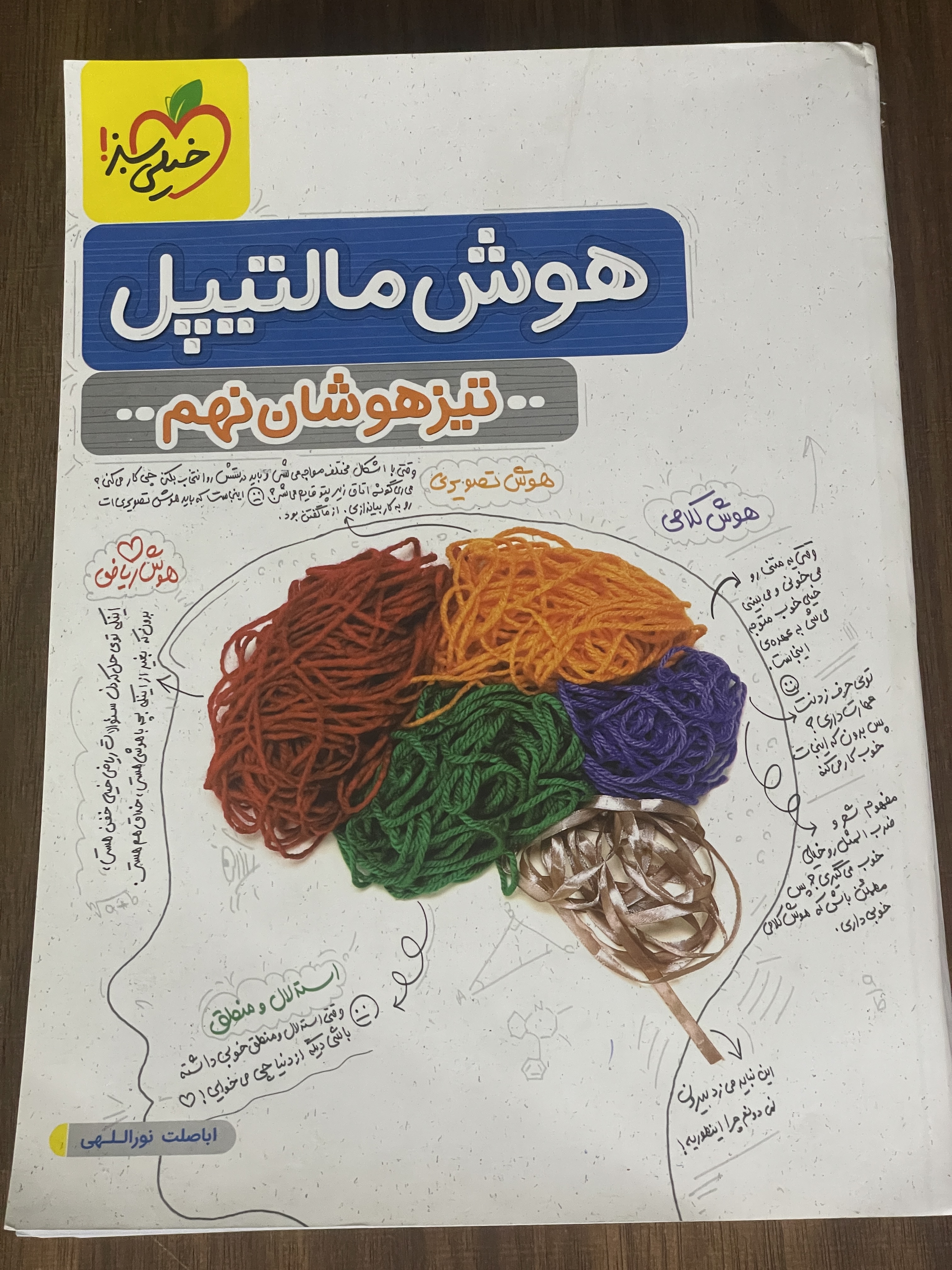 کتاب هوش مالتیپل تیزهوشان نهم - دست دوم