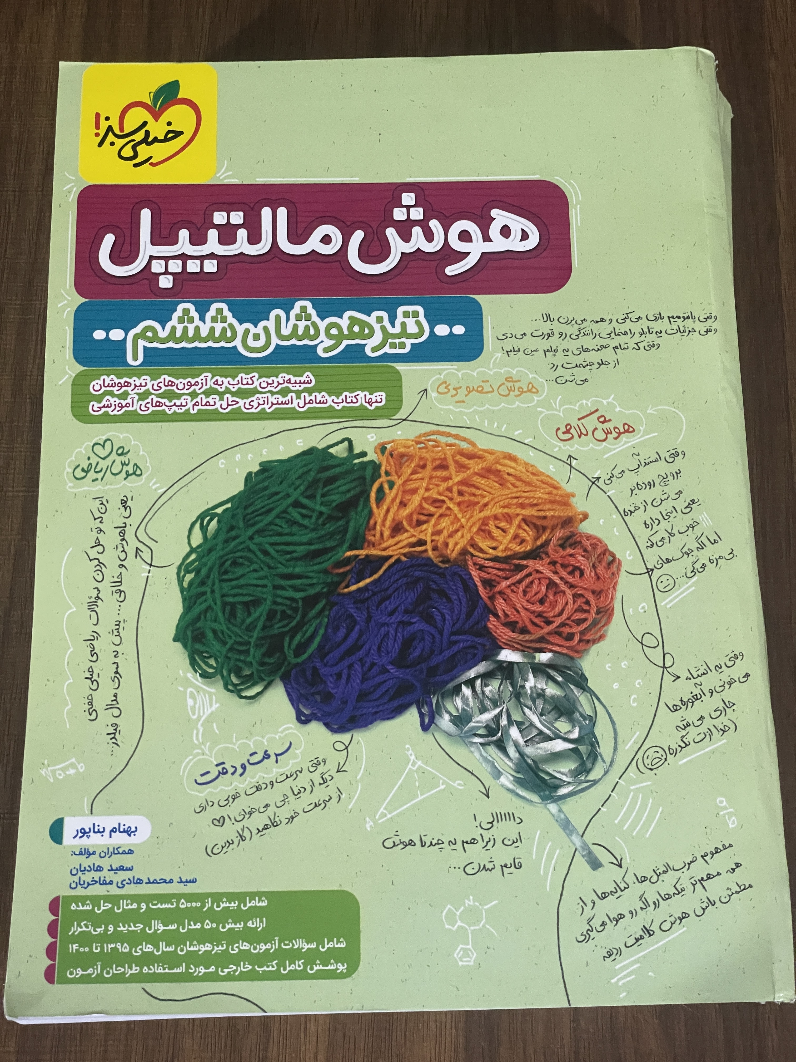 کتاب هوش مالتیپل تیزهوشان ششم - دست دوم