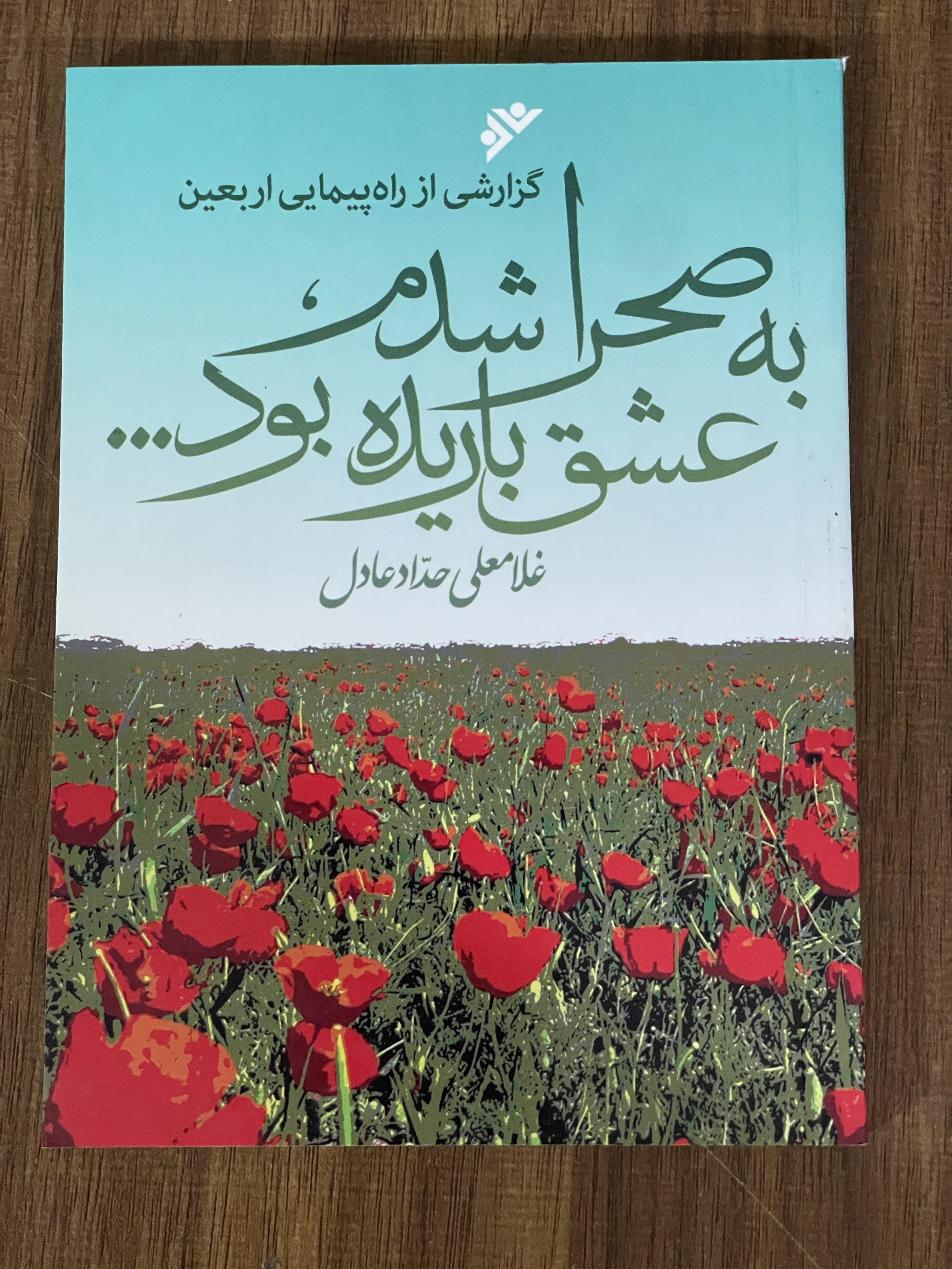 کتاب به صحرا شدم عشق باریده بود گزارشی از راه پیمایی اربعین -دست دوم تمیز